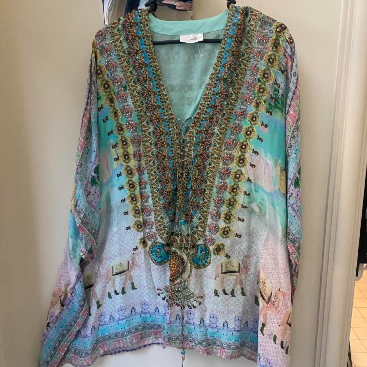 Camilla Jodphur Beautiful And Rare Kaftan Dress Exc Cond One Size Fits All
