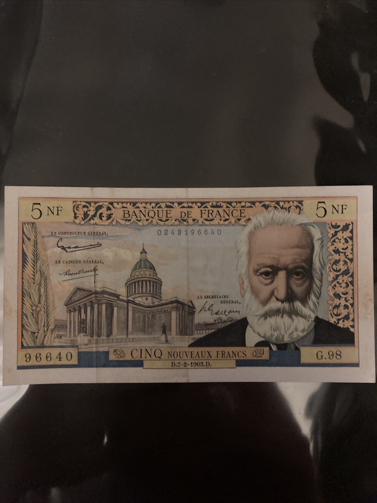 WW2 Memorabilia: Bank Note From France (Read Description) WW2 Memorabilia: Bank Note From France (Read Description)