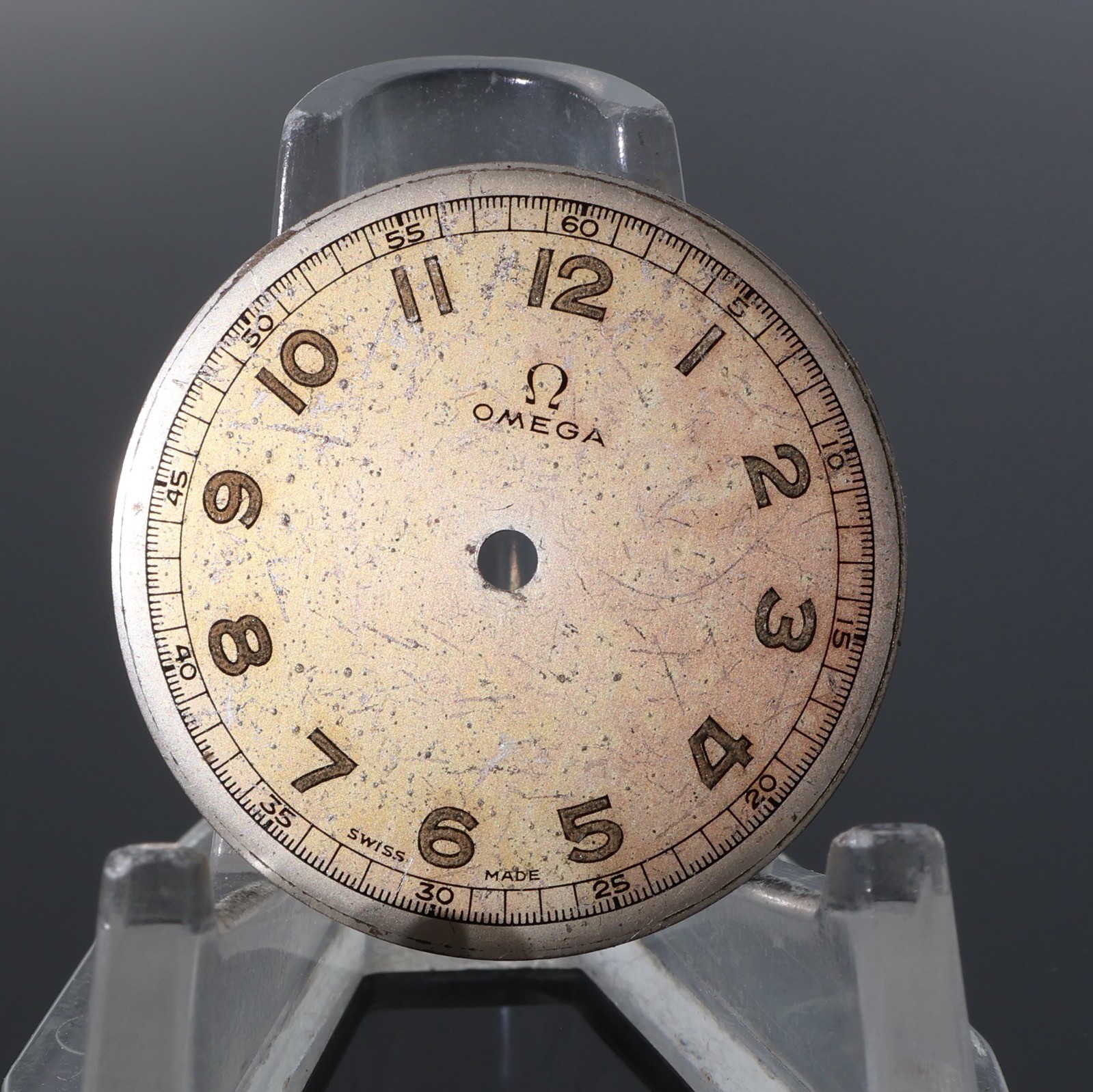 Vintage Omega U.S Military Dial for Ref. 2384-2? 29.5mm c1940s 