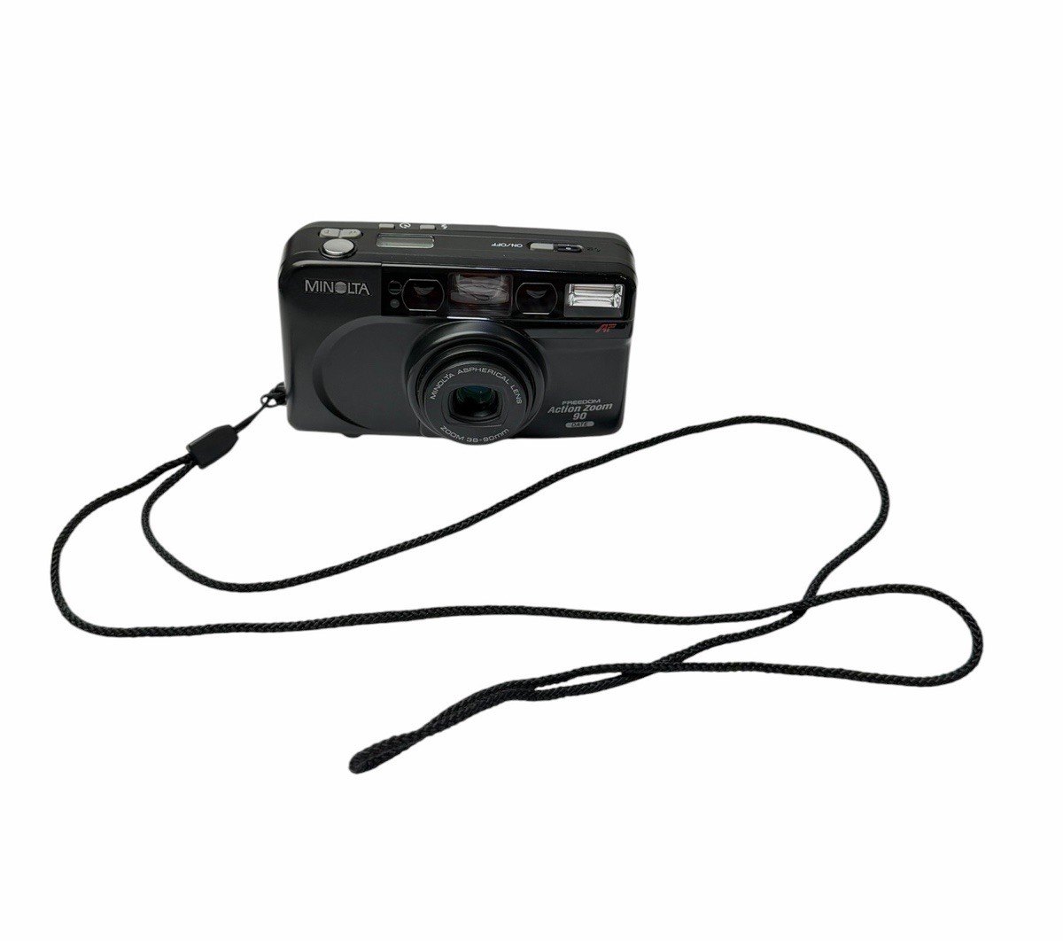 Minolta Freedom Action Zoom 90 Date 35mm Point & Shoot Camera WORKS SEE DETAILS