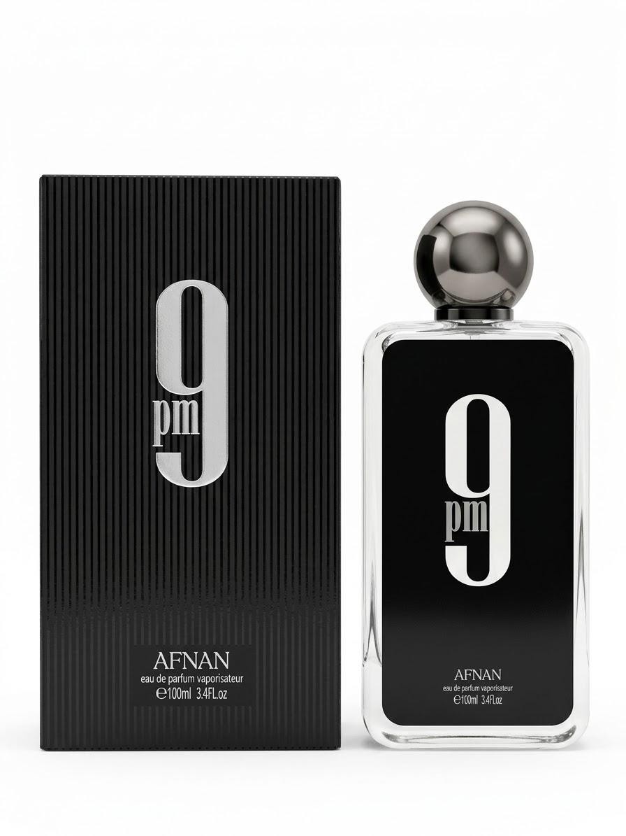 Afnan 9PM Eau de Parfum 3.4 oz / 100ml Spray for Men – New In Box