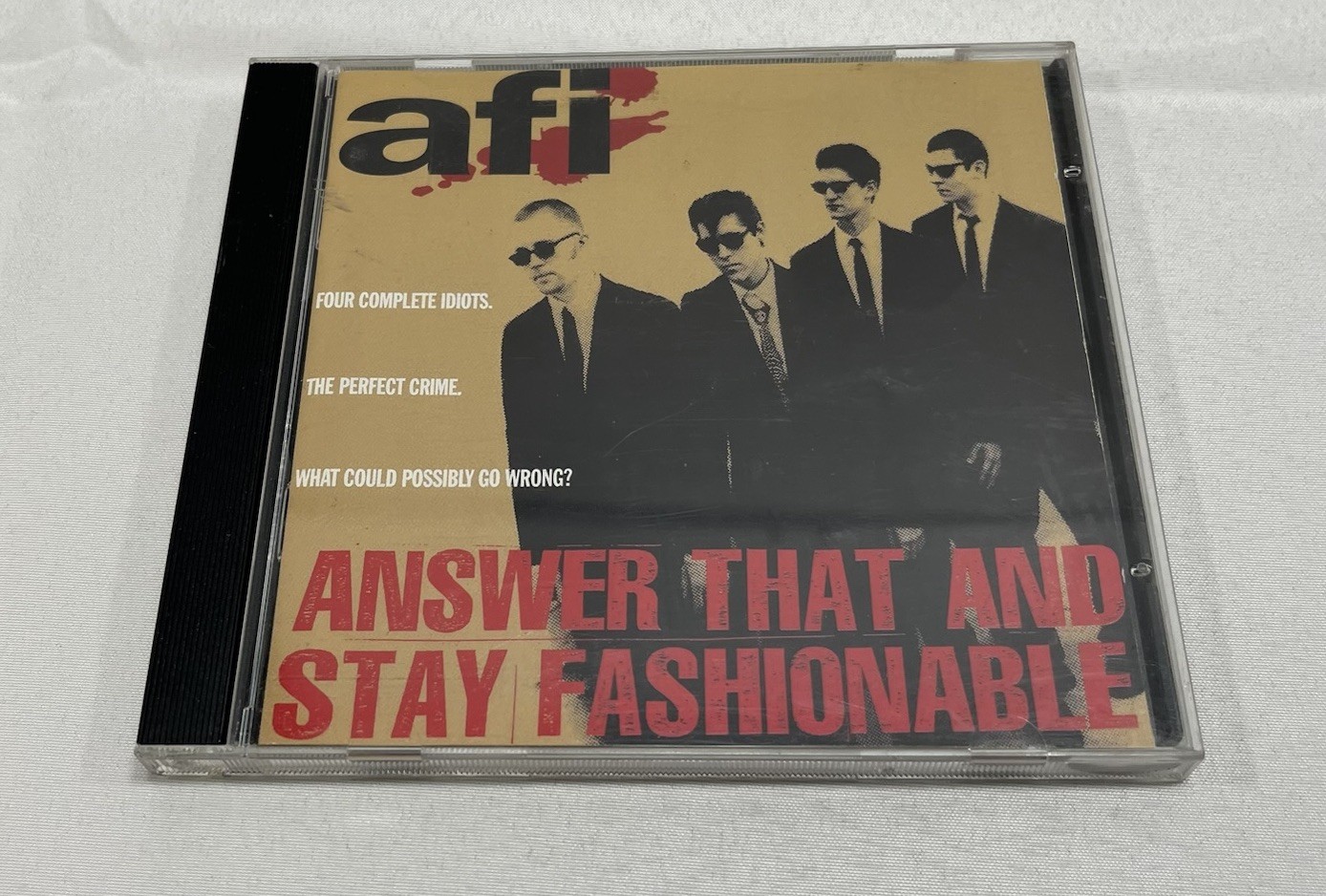 AFI - ANSWER THAT AND STAY FASHIONABLE (CD, 1997) RARE OOP Complete Punk Album AFI - ANSWER THAT AND STAY FASHIONABLE (CD, 1997) RARE OOP Complete Punk Album