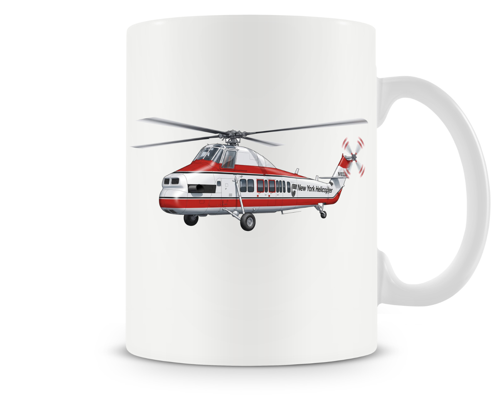 Sikorsky S-58T Ceramic Coffee Mug - 15oz. Sikorsky S-58T Ceramic Coffee Mug - 15oz.