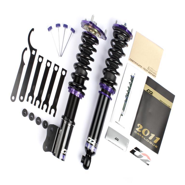 D2 Racing RS Coilovers FORD FOCUS 06-07 ST SE 36 WAY ADJUSTABLE PURPLE