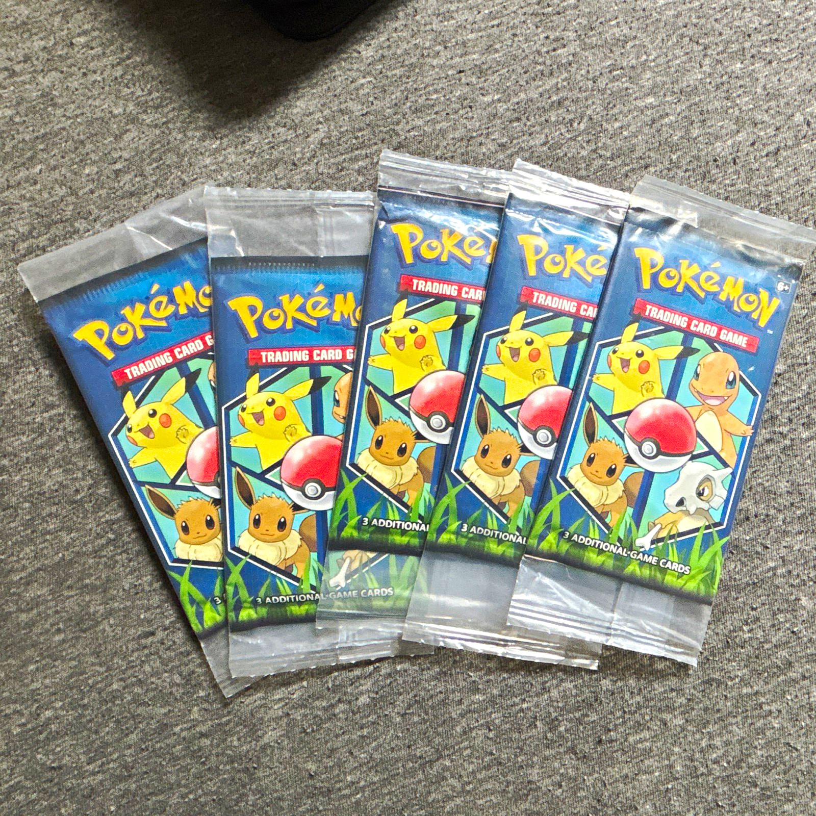 Pokémon TCG Promo Cards 5x Sealed 3-Card Packs English Pikachu Eevee Std Pokémon TCG Promo Cards 5x Sealed 3-Card Packs English Pikachu Eevee Std