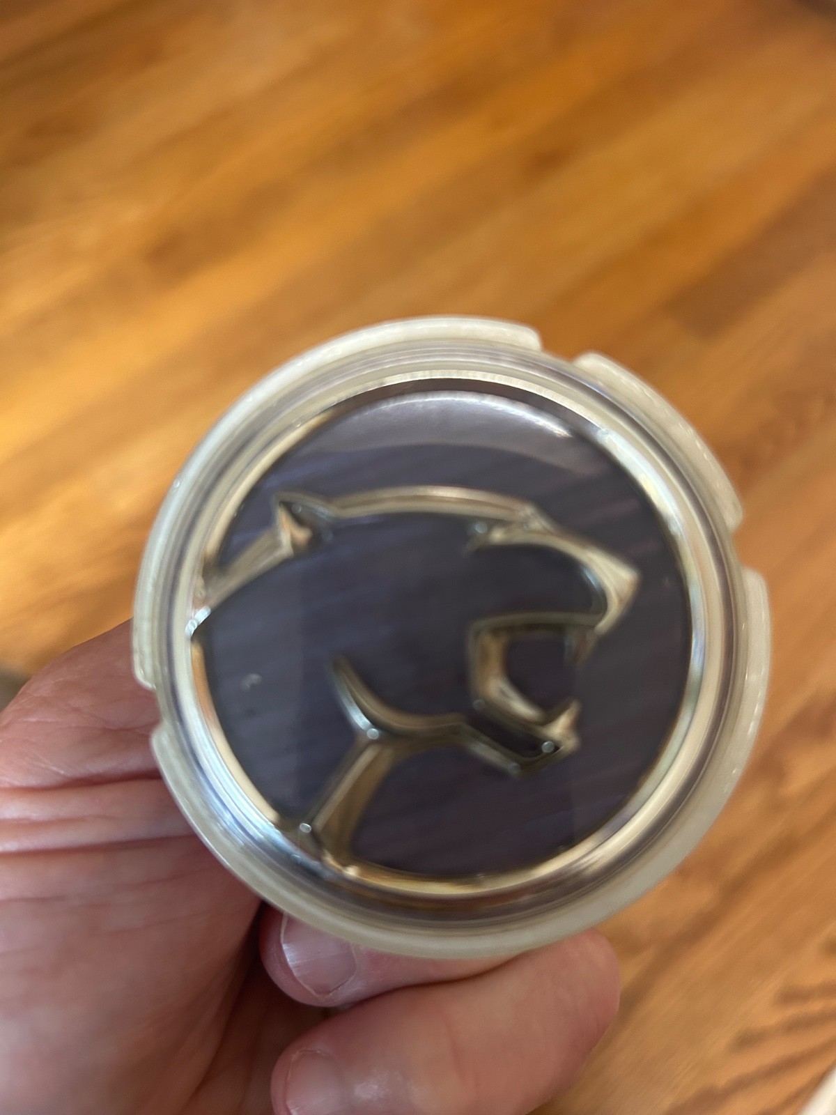 OEM Ford 1983-84 Mercury Cougar RH Light Up Roof Side Ornament Emblem OEM Ford 1983-84 Mercury Cougar RH Light Up Roof Side Ornament Emblem