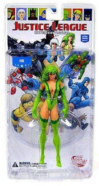 DC Direct Justice League International Series 2 Fire Action Figure NEW
