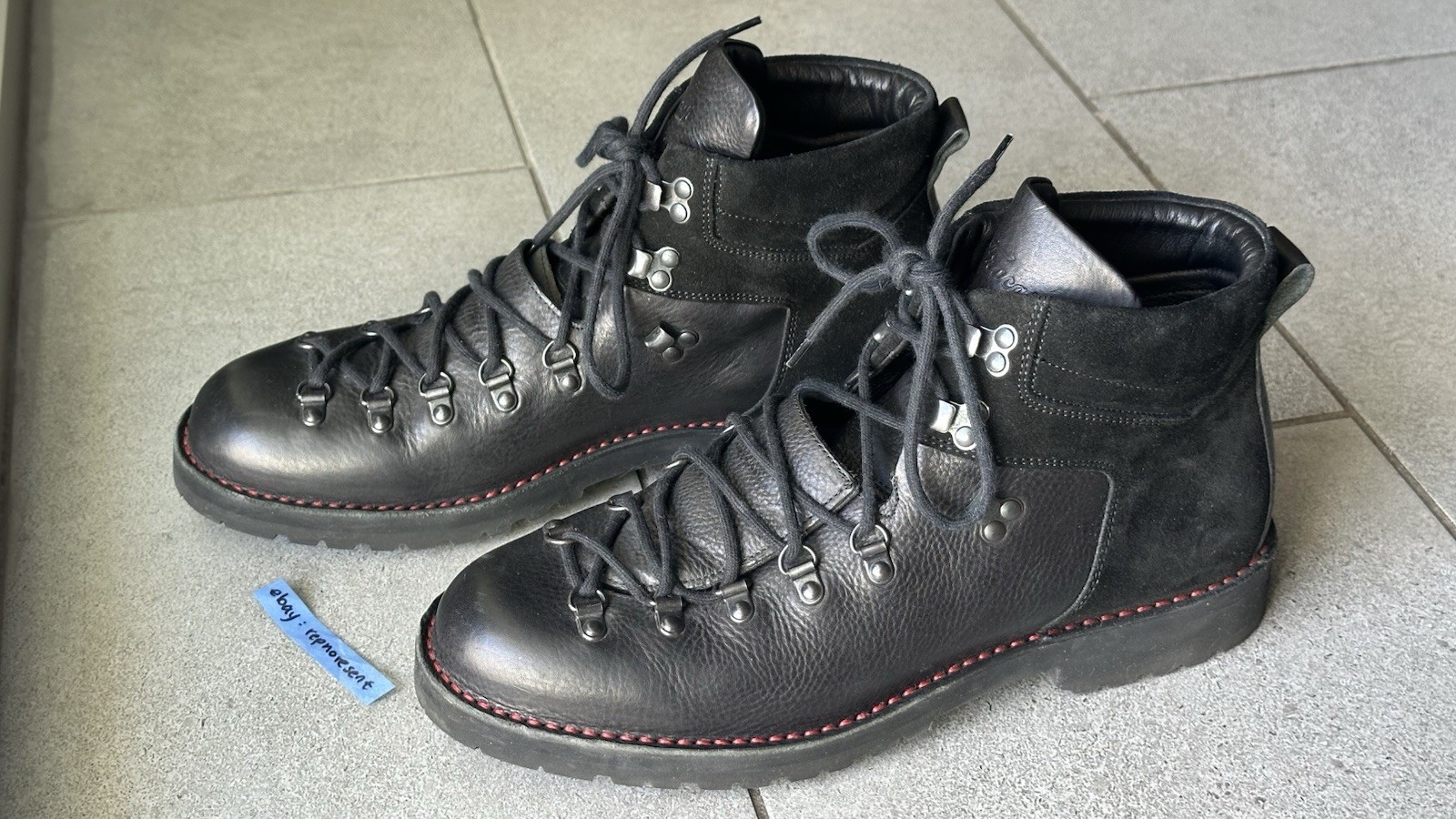 FRACAP x AETHER Men\'s Dolomite Boot Black 46 PERFECT FEEDBACK Italian x LA
