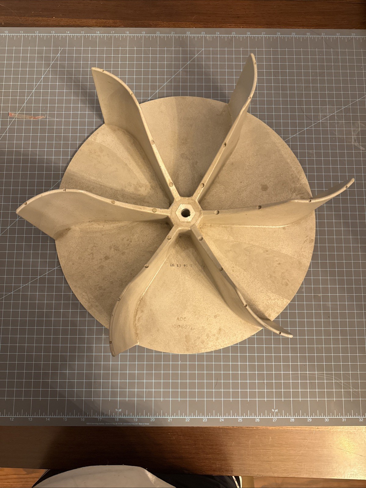 100607 802100 ADC New OEM Dryer Blower Impeller 16\ 100607 802100 ADC New OEM Dryer Blower Impeller 16\