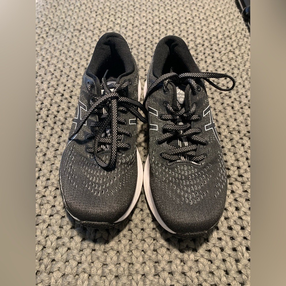 ASICS Black Athletic Running Shoes ASICS Black Athletic Running Shoes