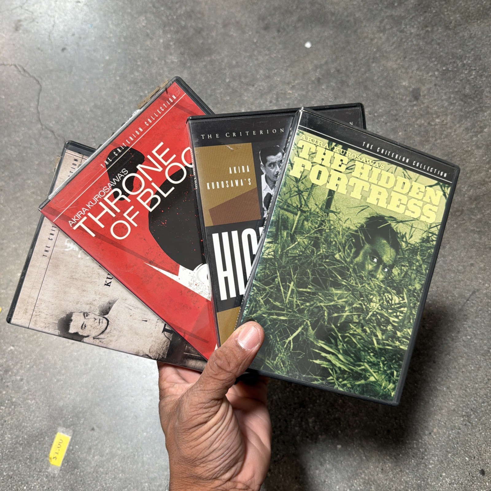 Red Beard Throne Of Blood High and Low DVD Criterion Akira Kurosawa Lot VG Red Beard Throne Of Blood High and Low DVD Criterion Akira Kurosawa Lot VG