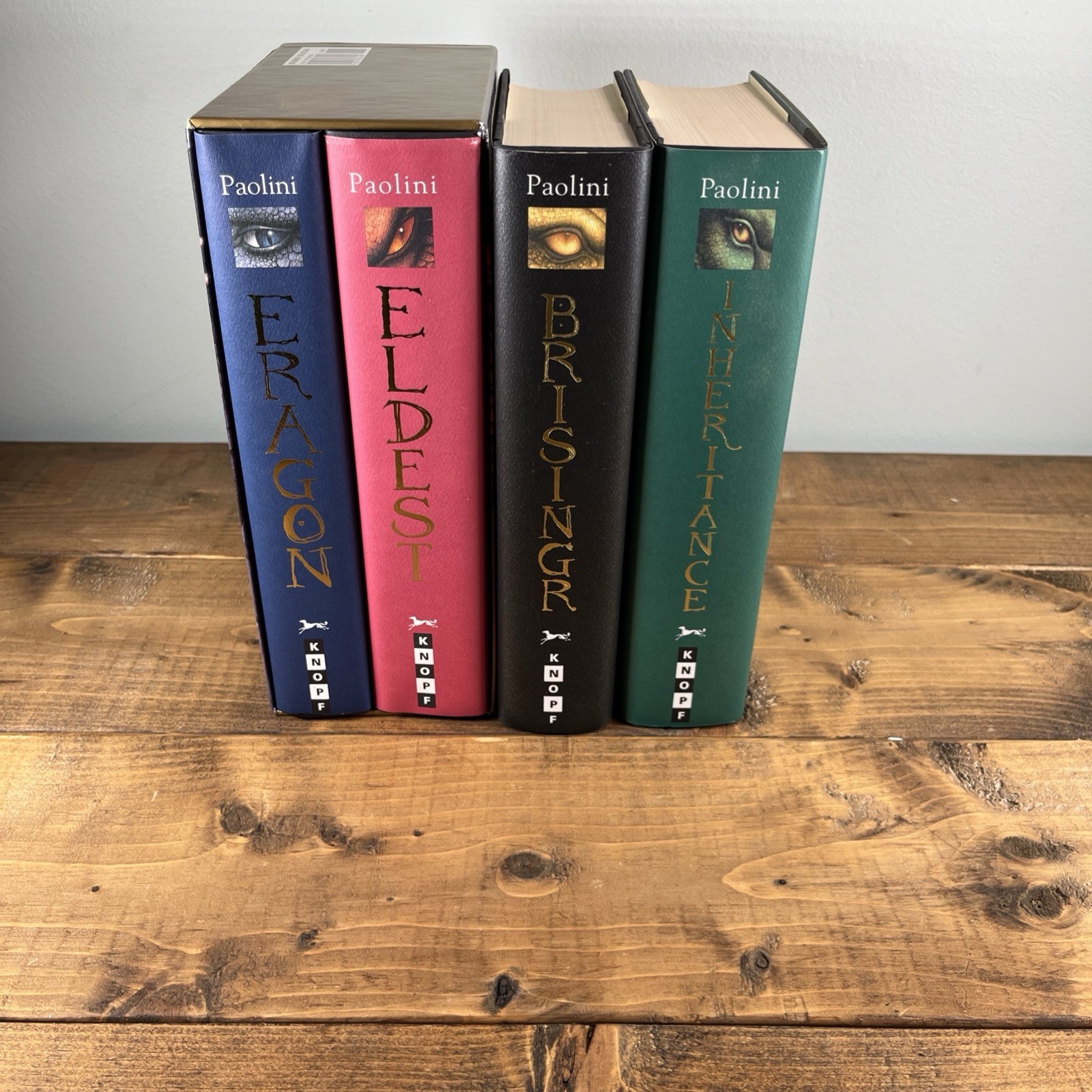 Christopher Paolini Inheritance Cycle Complete Set (3 Of 4 1st Prints 1 Edition)