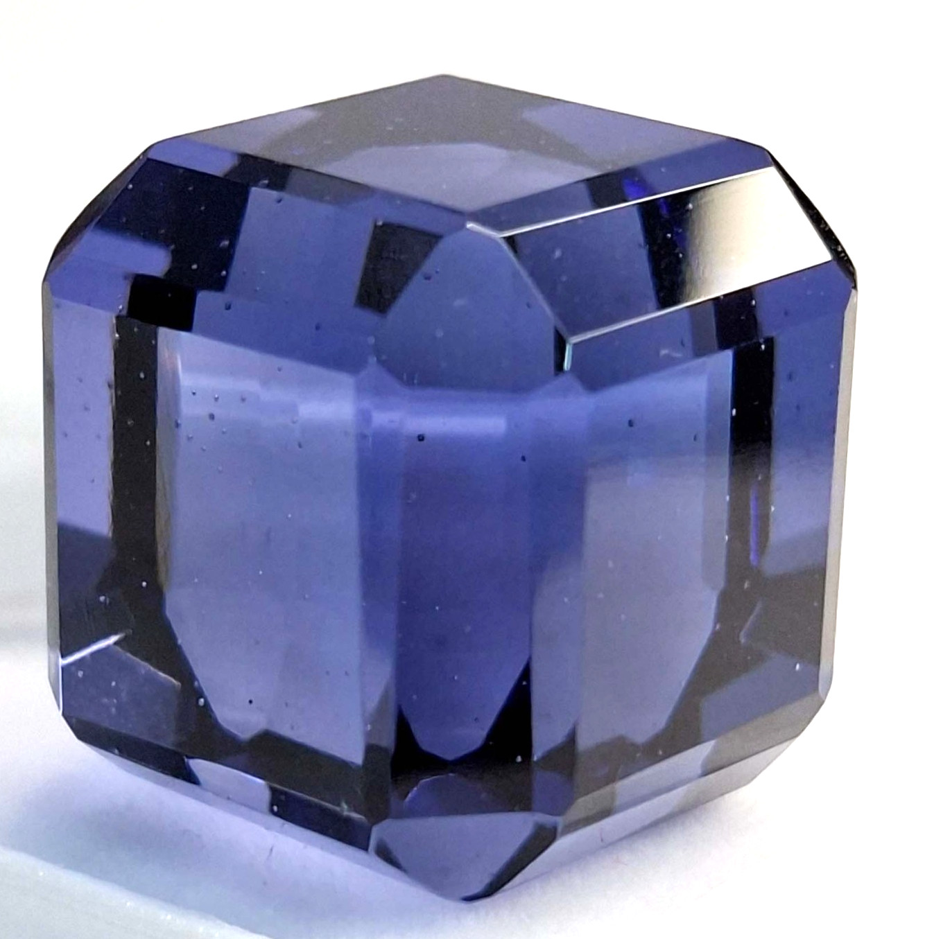 Superb Blue Taaffeite Cube Cut 51-53 Ct Natural Loose Certified Gemstone RK1096