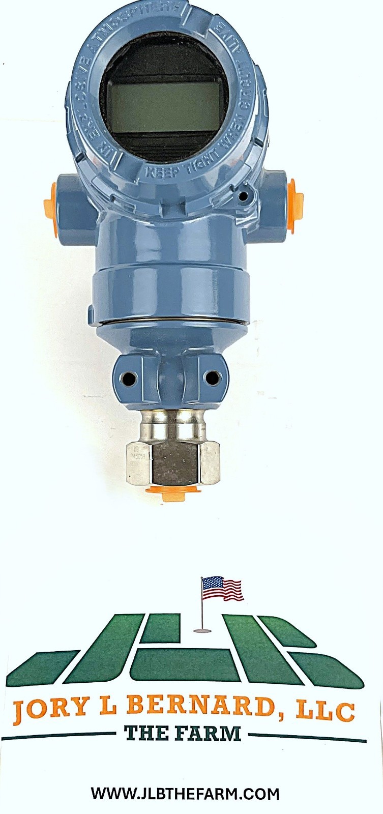 ROSEMOUNT, 2051TG5A2B21AE5M5A1037, MAX W.P. 10000 PSI, PRESSURE TRANSMITTER, NOS