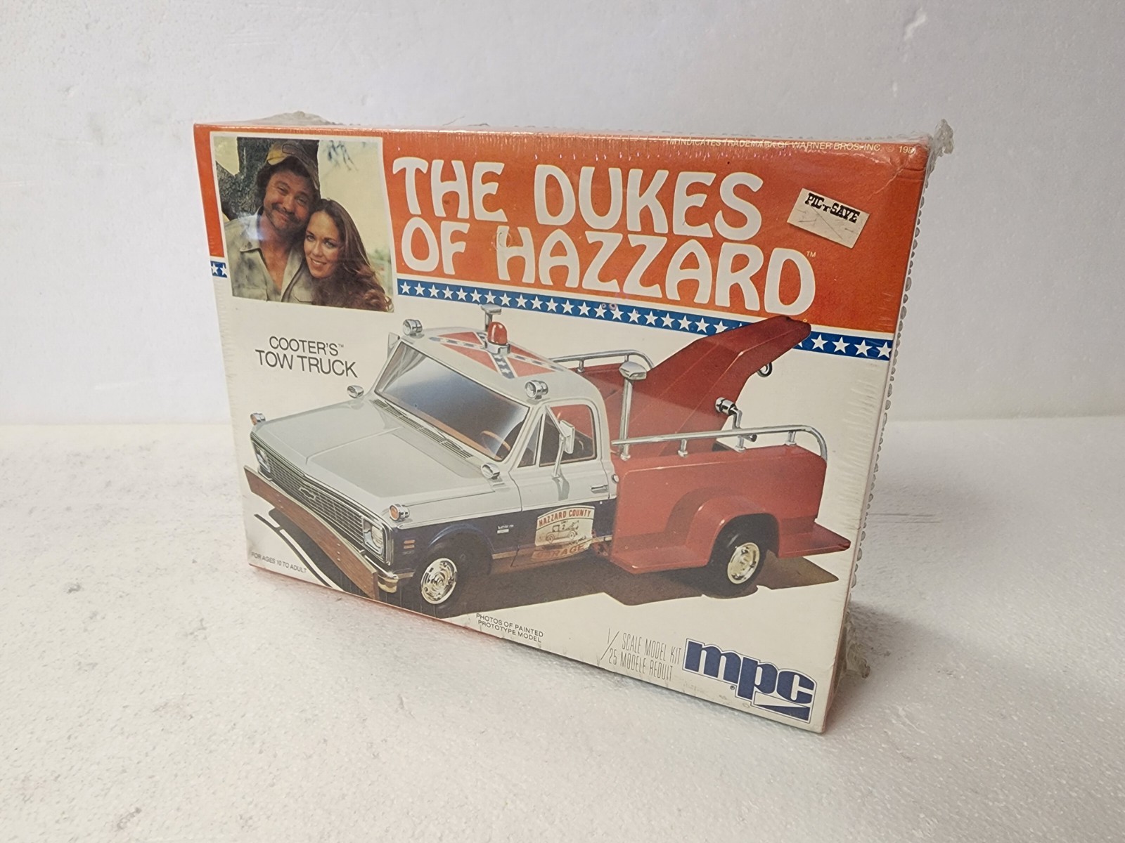 1981 MPC The Dukes of Hazard Cooter\'s Tow Truck Model Kit #1-0441 NIB SEALED B24