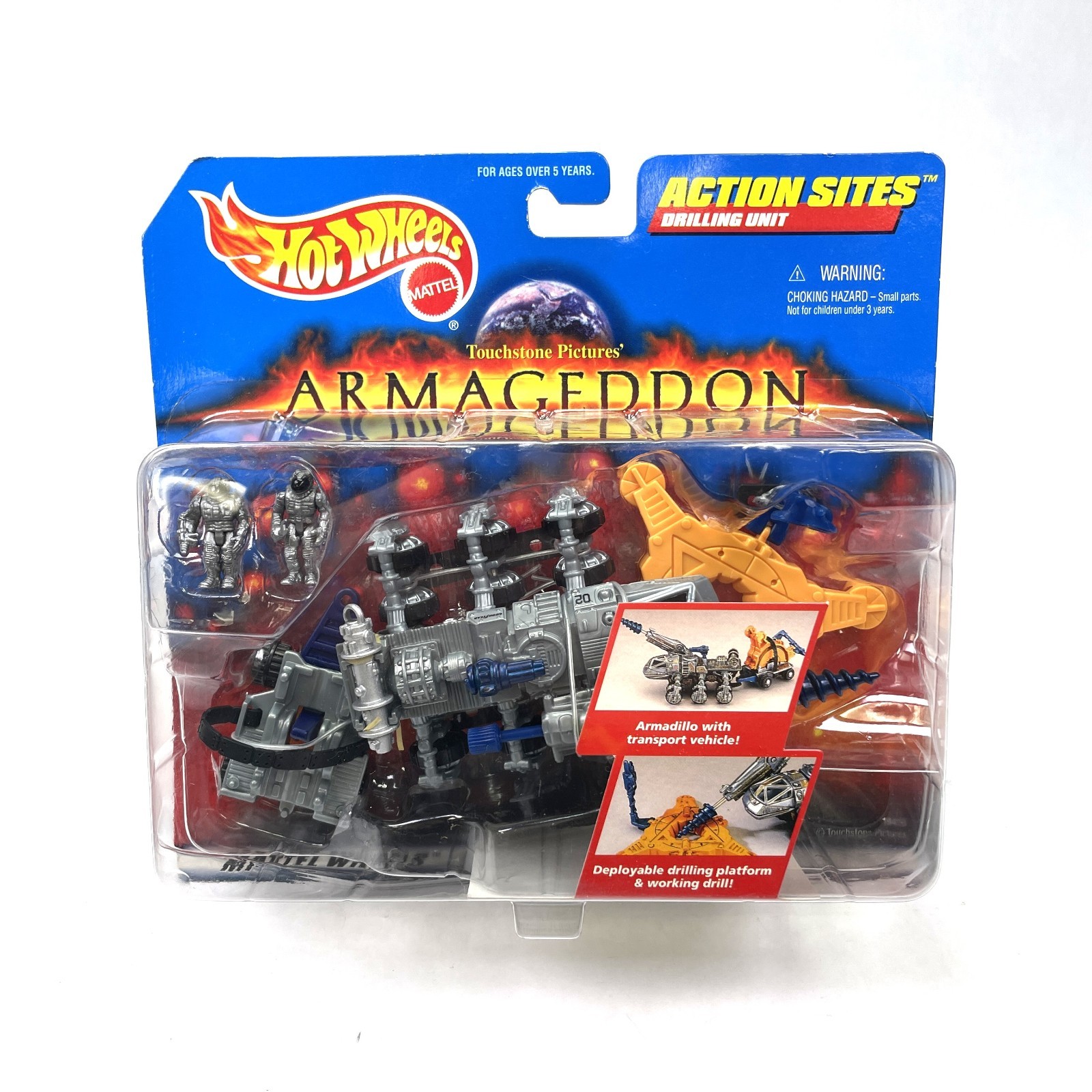 Armageddon Drilling Unit 1997 Hot Wheels Action Sites New