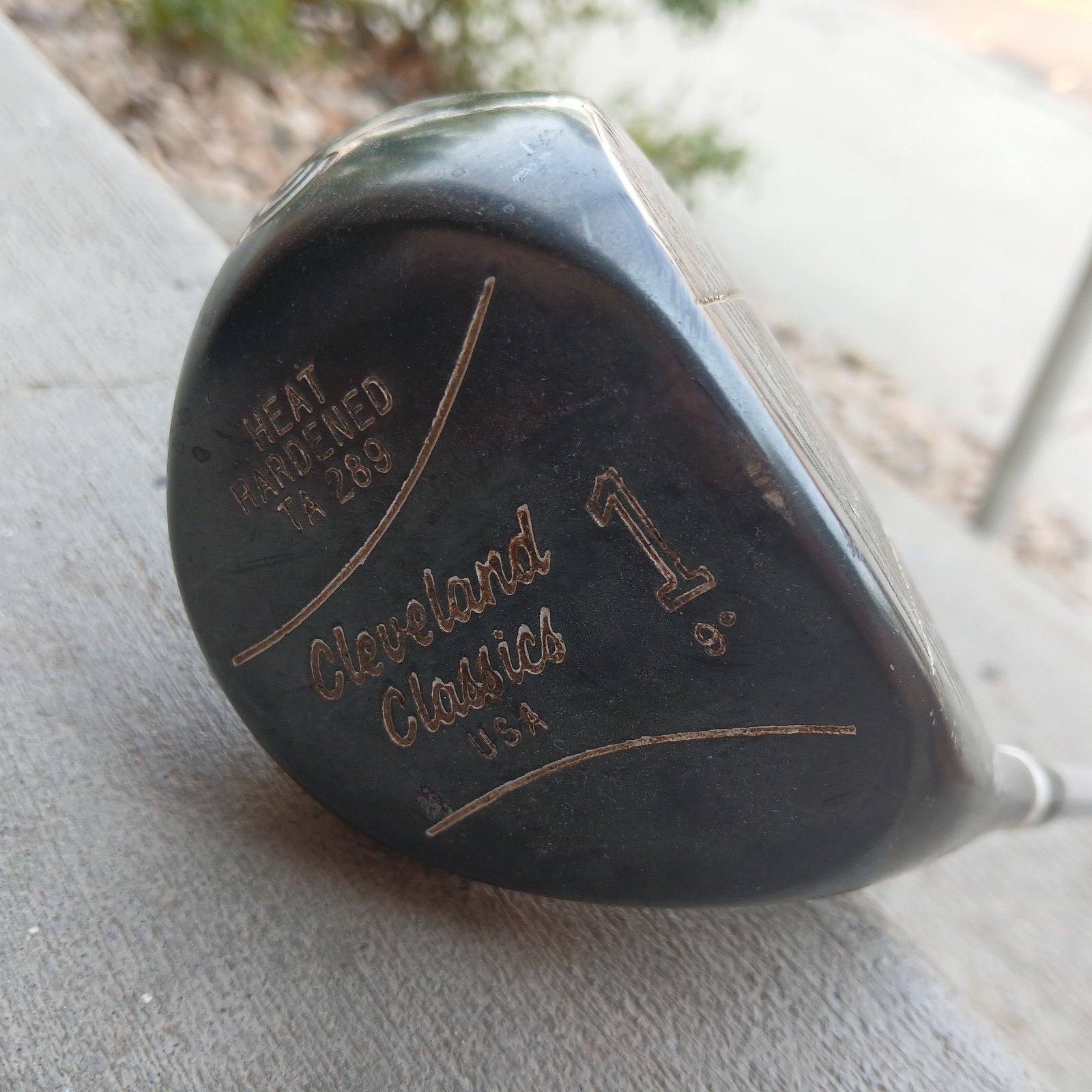 Cleveland Classics Heat-hardened Tour Action-289 9° Driver / Stiff Shaft 43\ Cleveland Classics Heat-hardened Tour Action-289 9° Driver / Stiff Shaft 43\