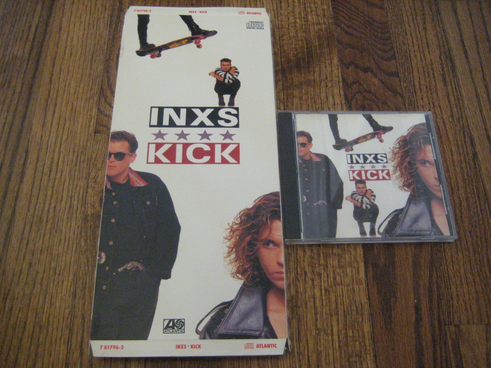 INXS KICK  Longbox and Cd Michael Hutchence Need You Tonight Devil Inside