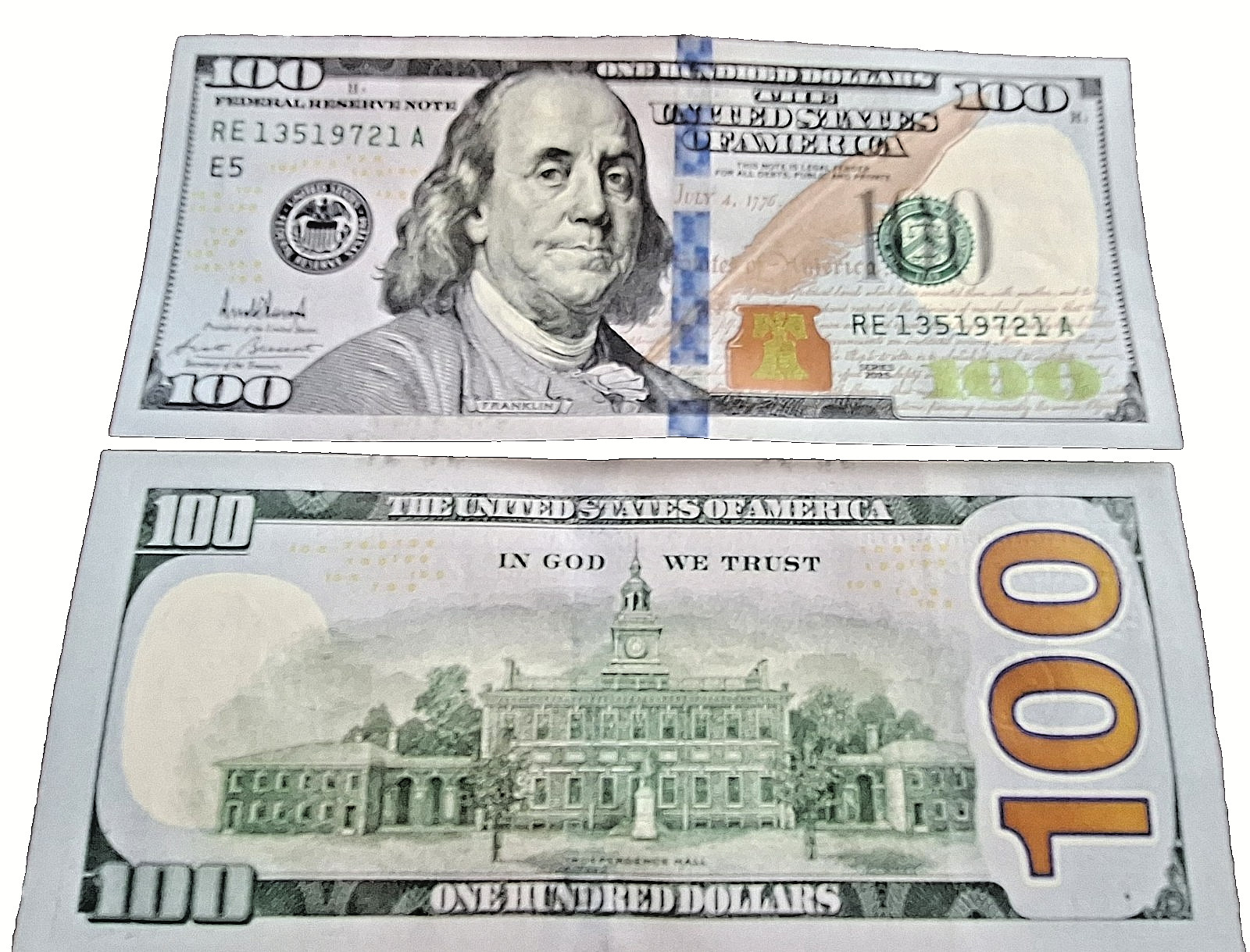 $100 TRUMP SIGNED $100 BILL DIRECTLY OBTAINED FROM BANK UNCIRCULATED