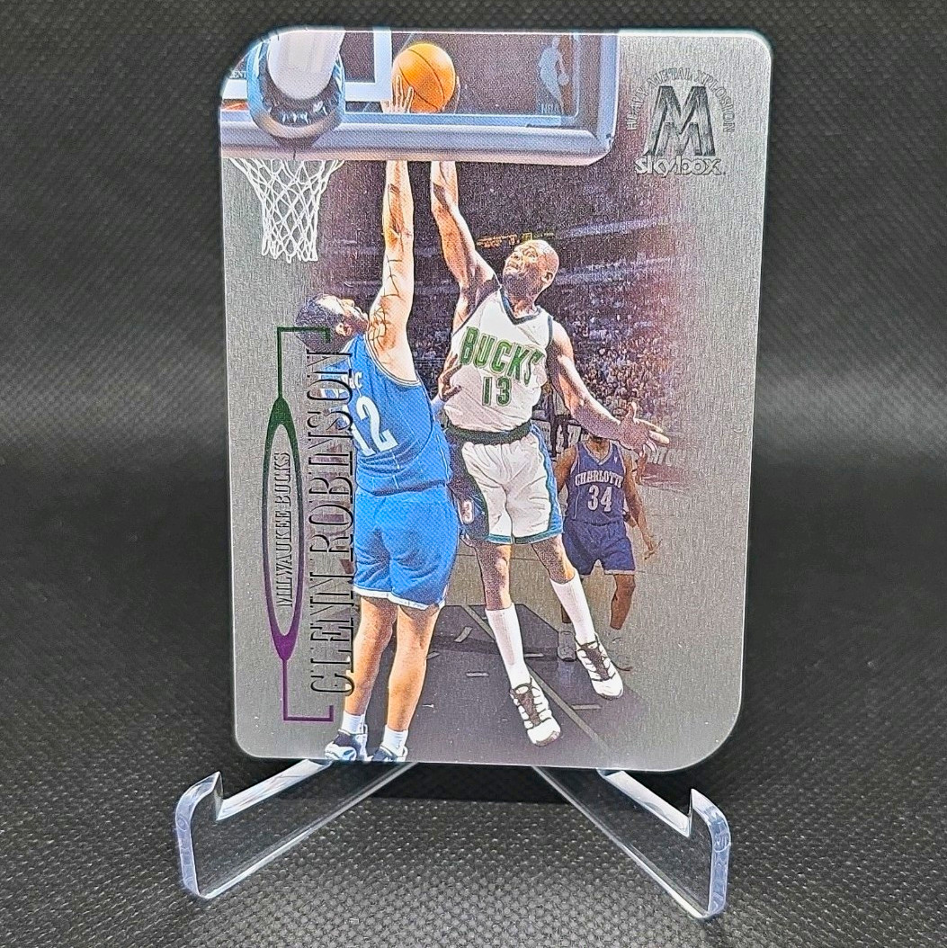 SkyBox 1998-99 Molten Metal Heavy Metal Glenn Robinson #101 Xplosion SkyBox 1998-99 Molten Metal Heavy Metal Glenn Robinson #101 Xplosion
