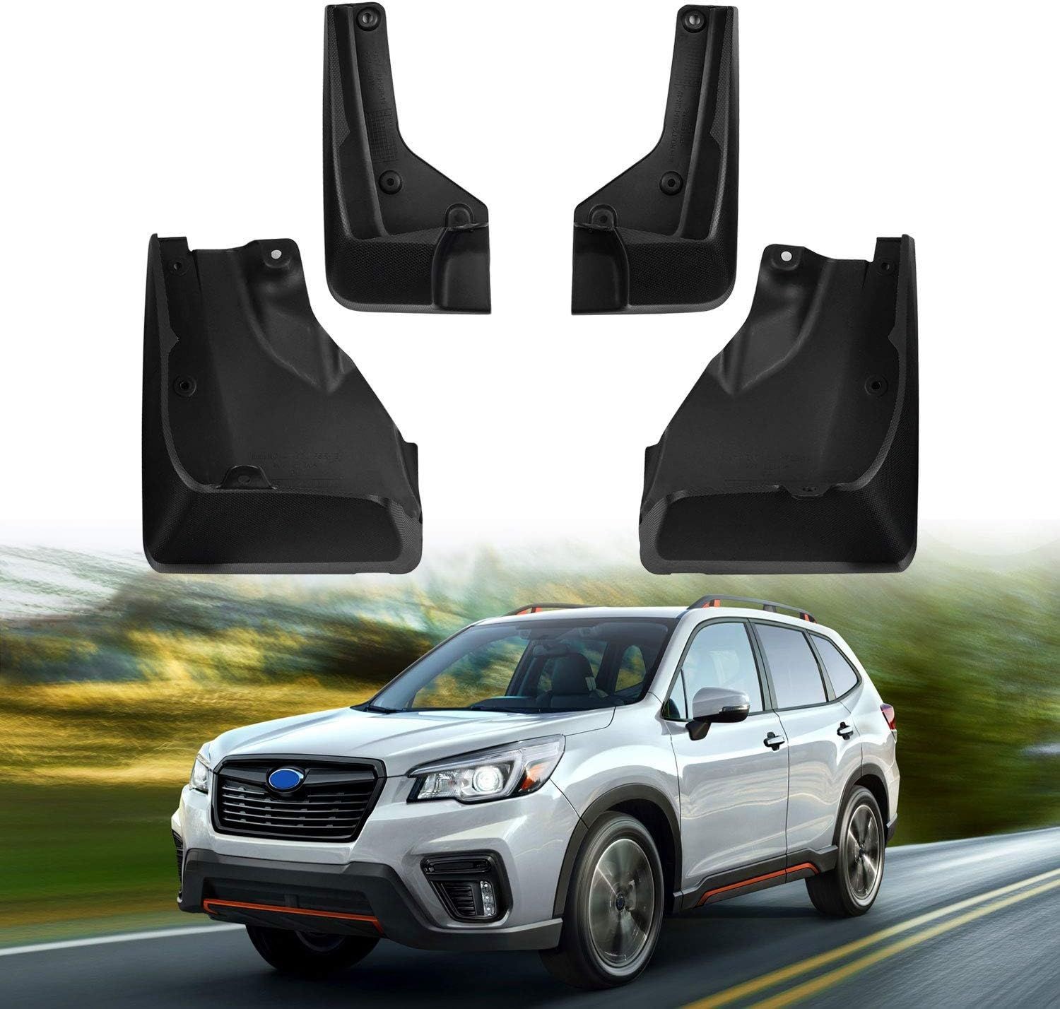 4PCS Mud Flaps for 2019-2024 Subaru Forester Front and Rear Truck Accessories
