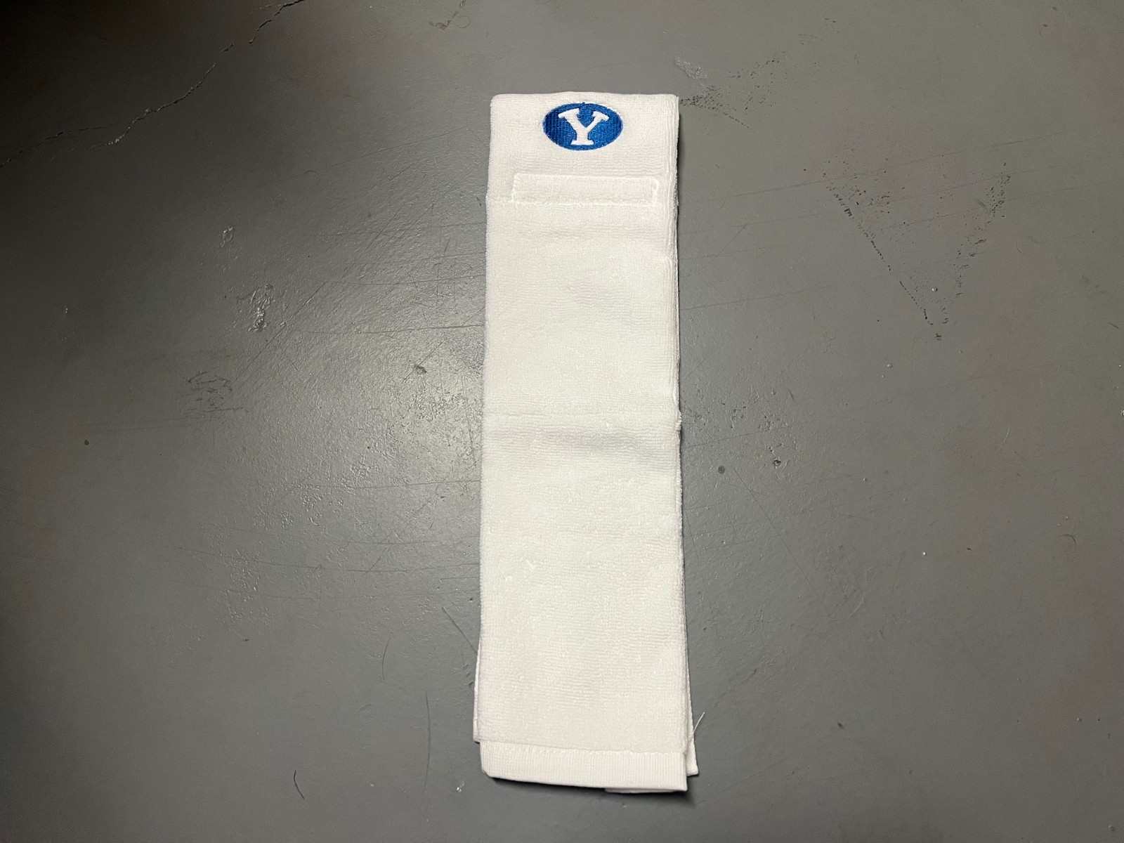 BYU Cougars Team Issued White Player Exclusive Game Towel Football QB