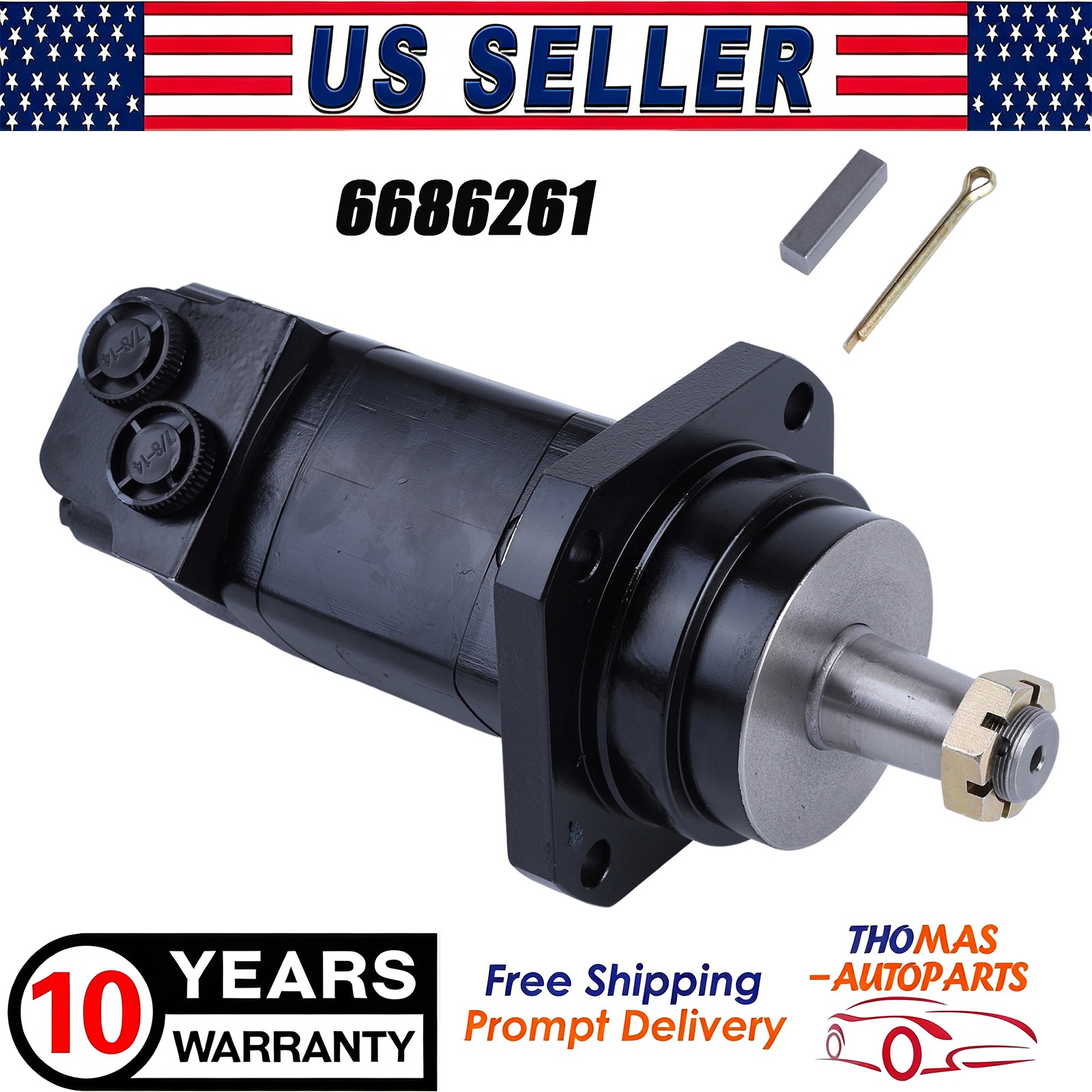 Hydrostatic Drive Motor For Bobcat MT100 MT52 MT55 MT85 Left or Right 6686261