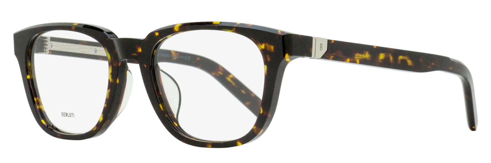 Berluti Classic Rectangular Eyeglasses BL50019U 052 Havana 52mm Berluti Classic Rectangular Eyeglasses BL50019U 052 Havana 52mm