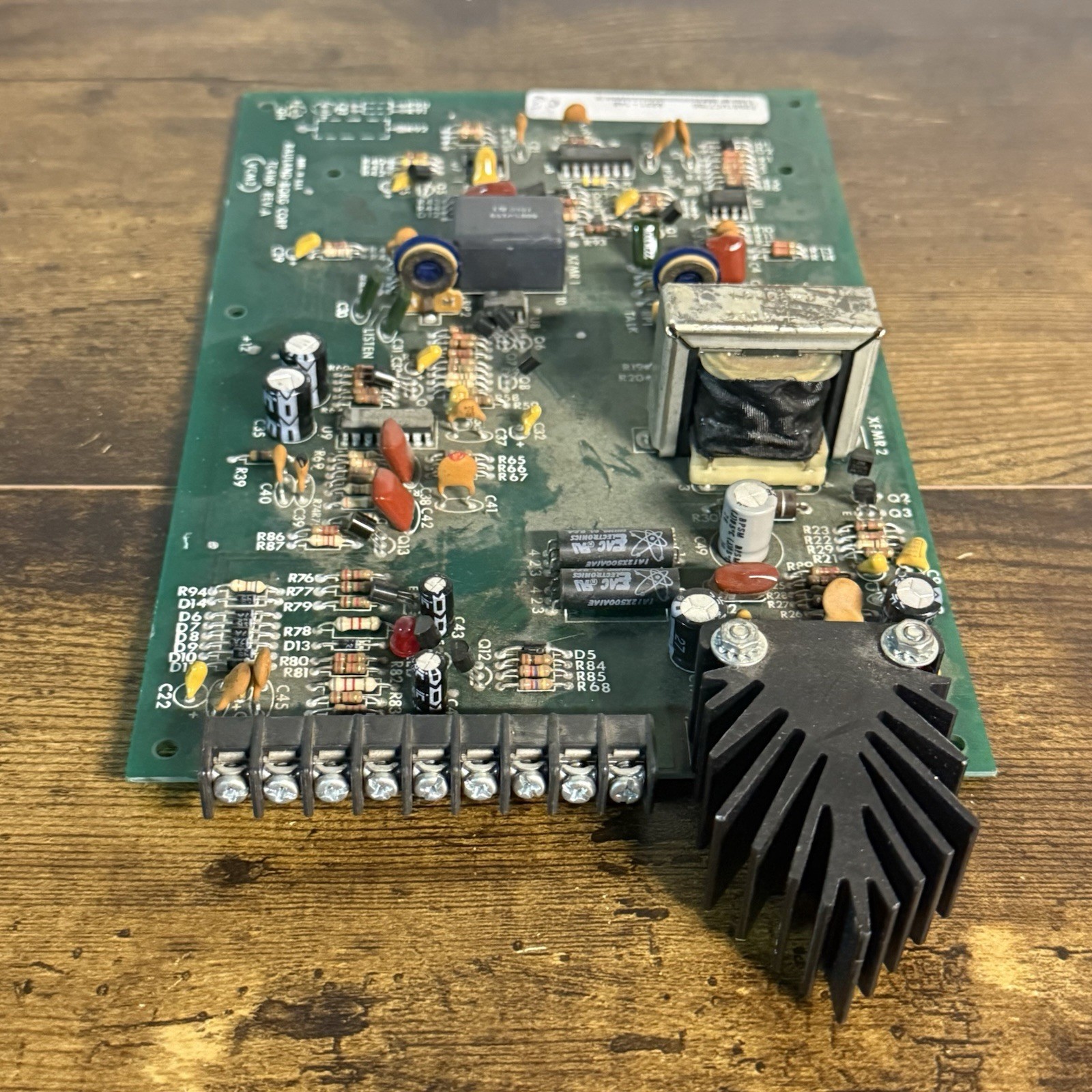 Rauland-Borg TC4160 VCM2 Voice Controlled Amplifier Intercom Module Board