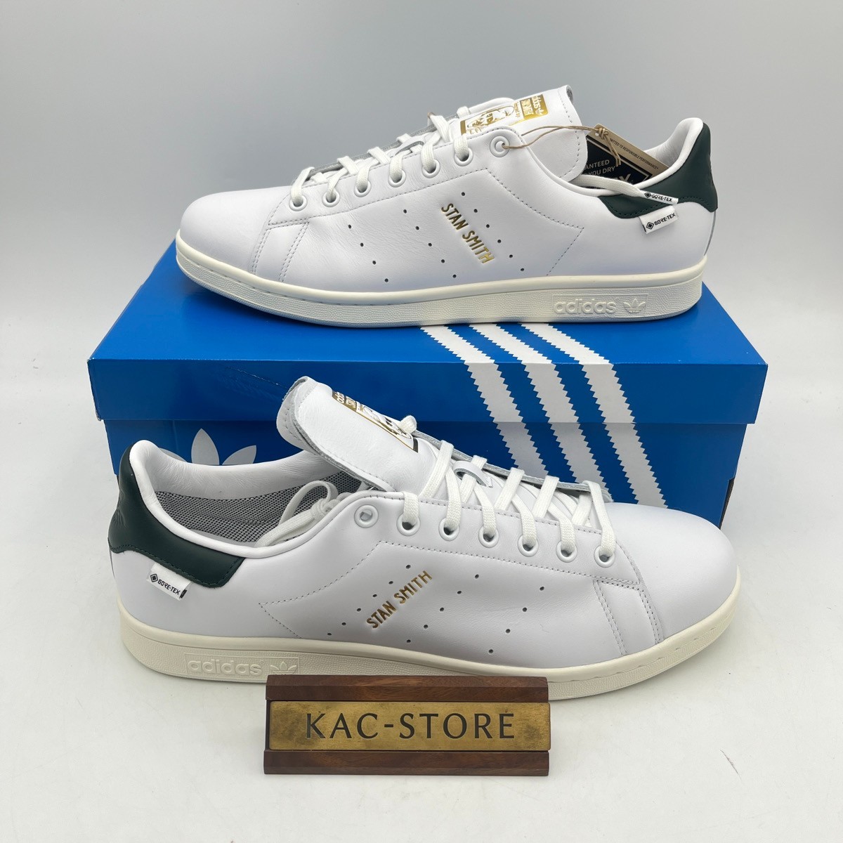 adidas Stan Smith Gore-Tex Cloud White Off White JR3323 Men\'s Size oki06