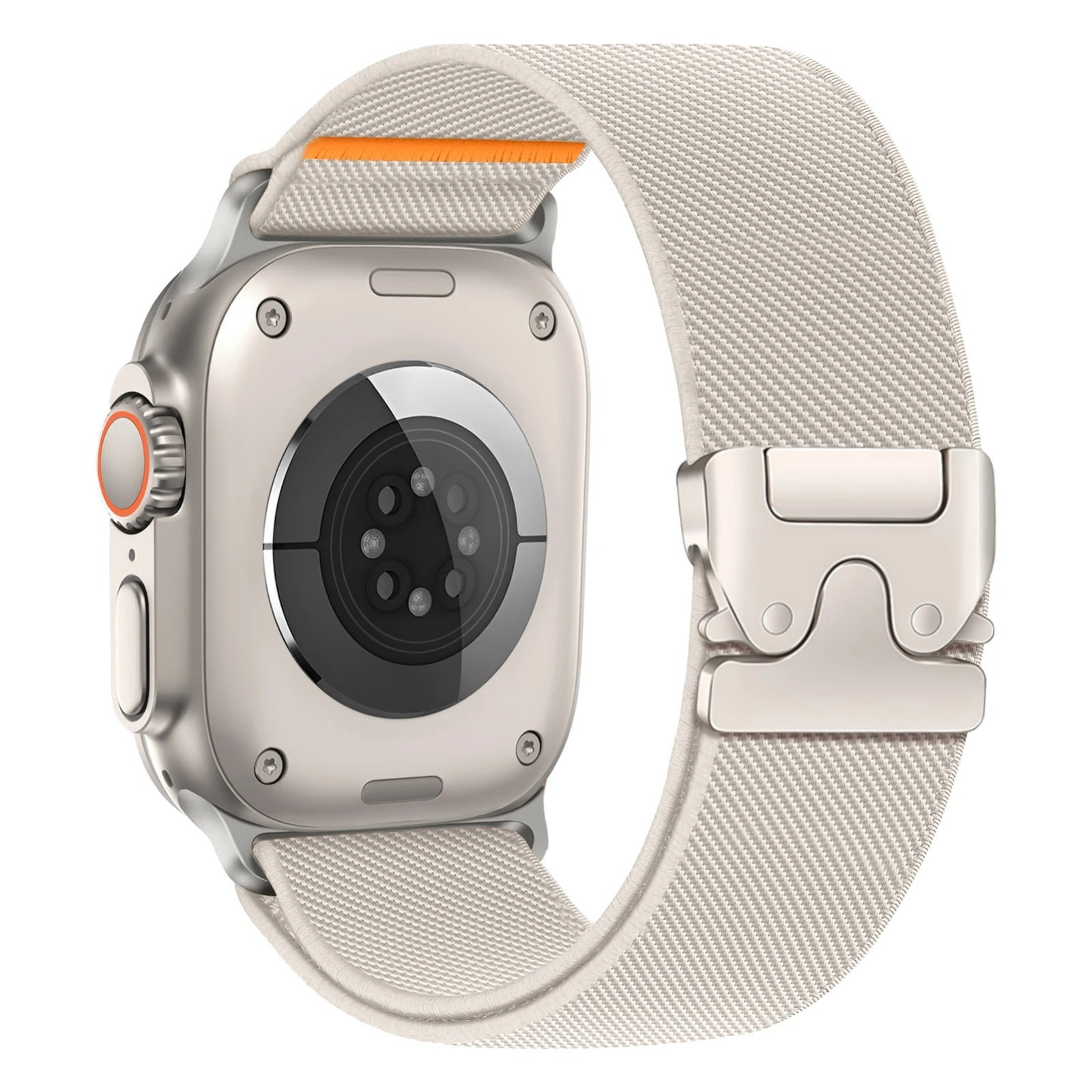 Parachute Nylon Watch Band for Apple Watch Ultra 49mm Sport Strap Metal Buckle Parachute Nylon Watch Band for Apple Watch Ultra 49mm Sport Strap Metal Buckle