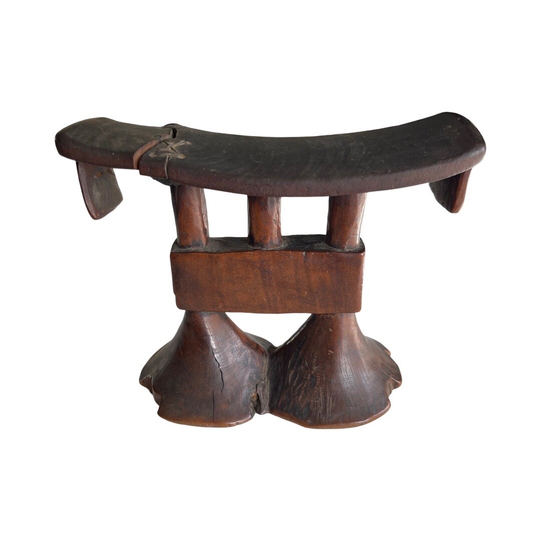 Antique African Shona Neckrest, Zimbabwe Antique African Shona Neckrest, Zimbabwe