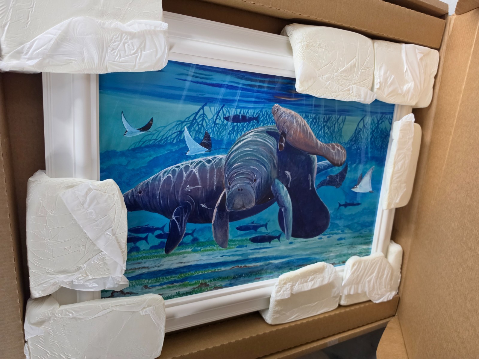 Hand-signed Guy Harvey, Matriarch, Dye sublimation #227/450