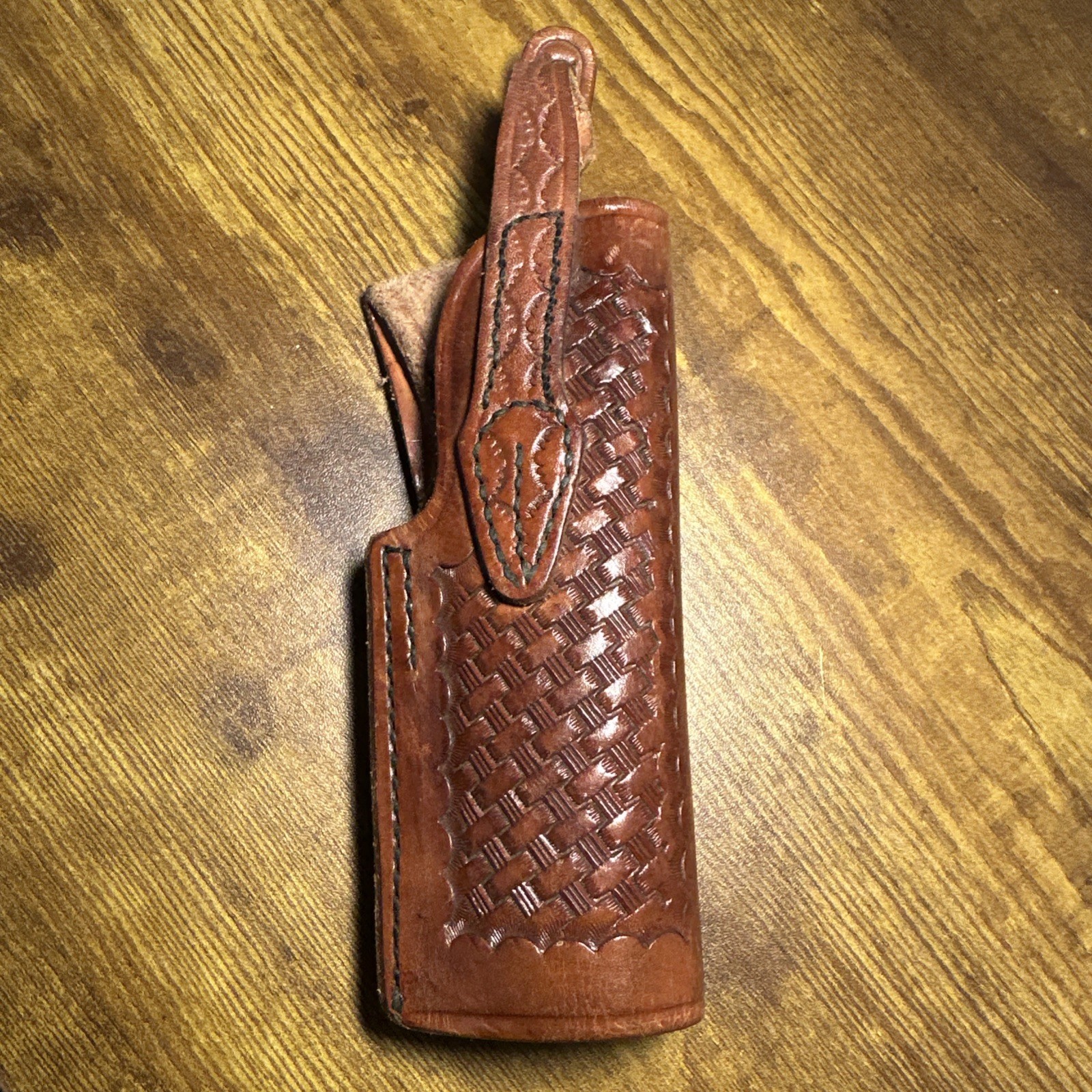 Vintage Tex Shoemaker 45TB brown 1911 holster Vintage Tex Shoemaker 45TB brown 1911 holster