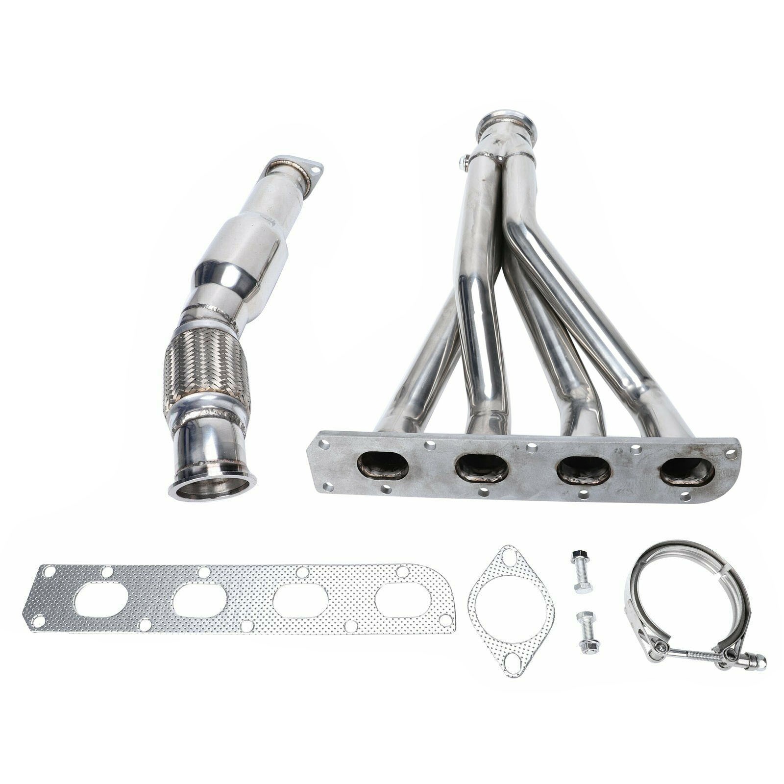 Exhaust Header for 04-07 Chevy Cobalt SS Saturn Ion Red Line fit LSJ 2.0L Ecotec
