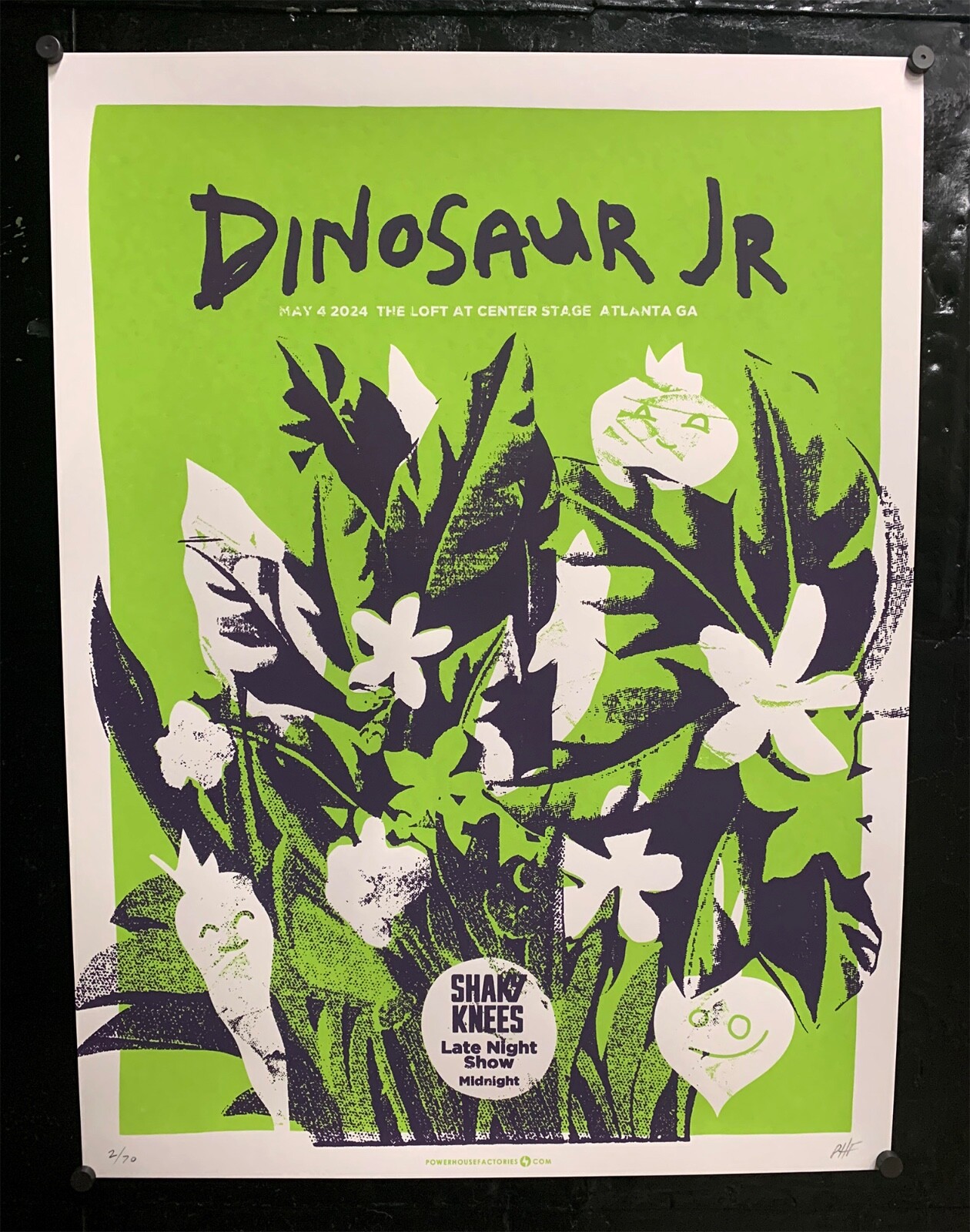 Dinosaur Jr. May 2024 Limited Edition Gig Poster