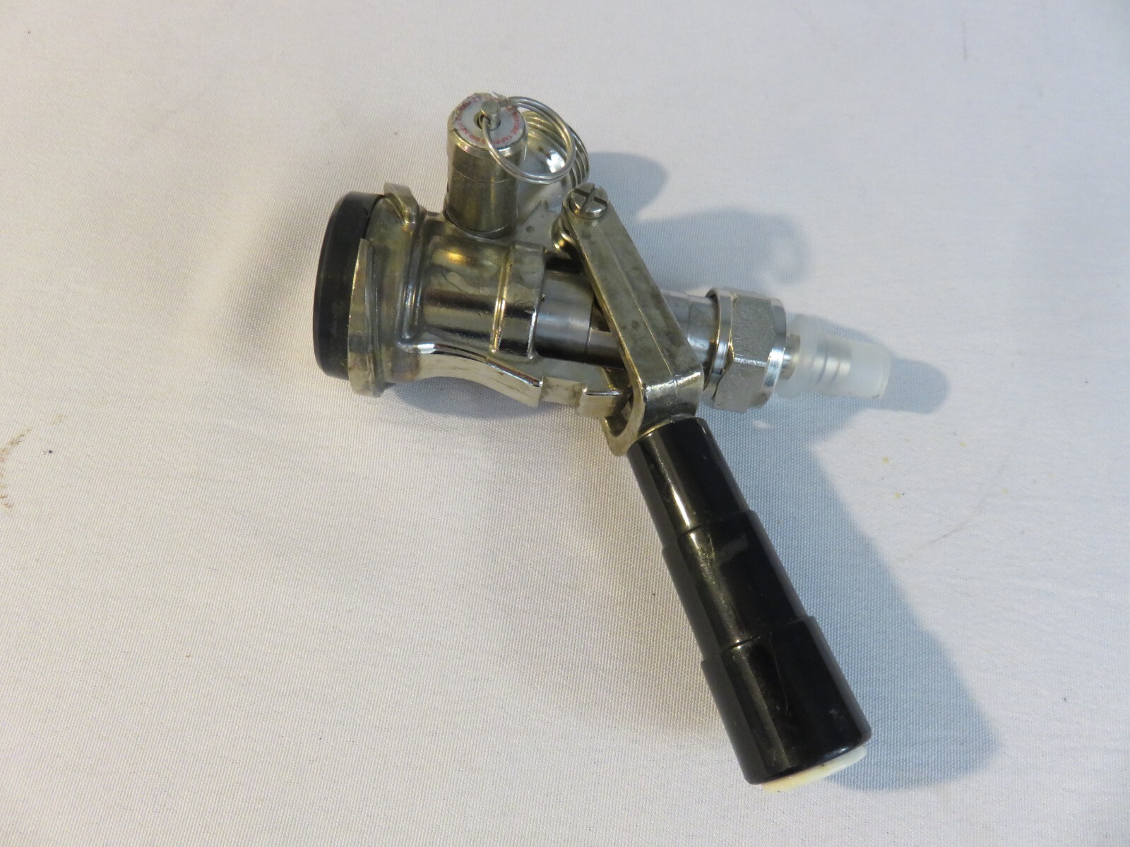 Kegco KC KT86S-L Keg Tap Coupler, Black, new in box Kegco KC KT86S-L Keg Tap Coupler, Black, new in box