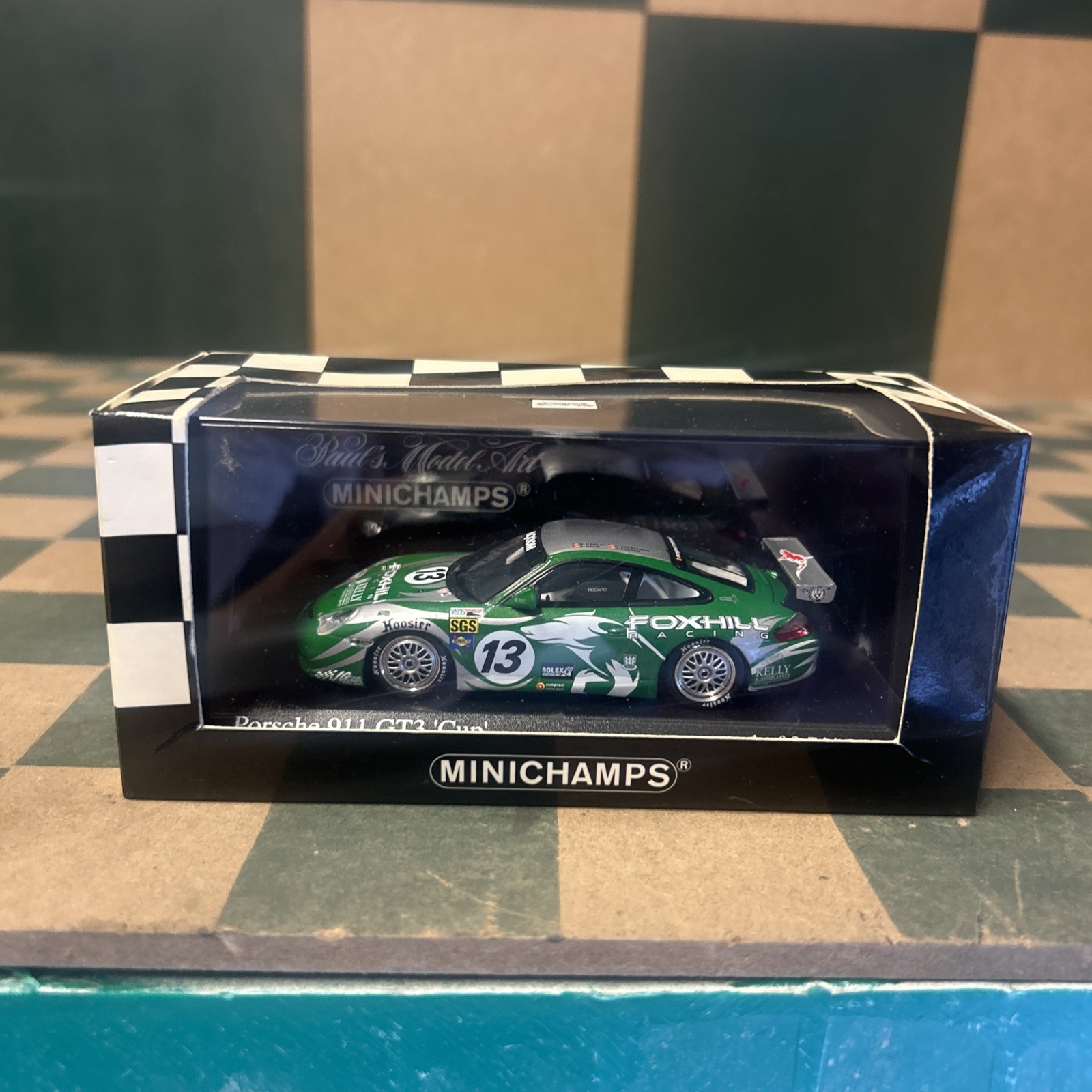 1/43 Minichamps Porsche 911 GT3 2004 , 24 Hours of Daytona 400 046213 CS244 1/43 Minichamps Porsche 911 GT3 2004 , 24 Hours of Daytona 400 046213 CS244