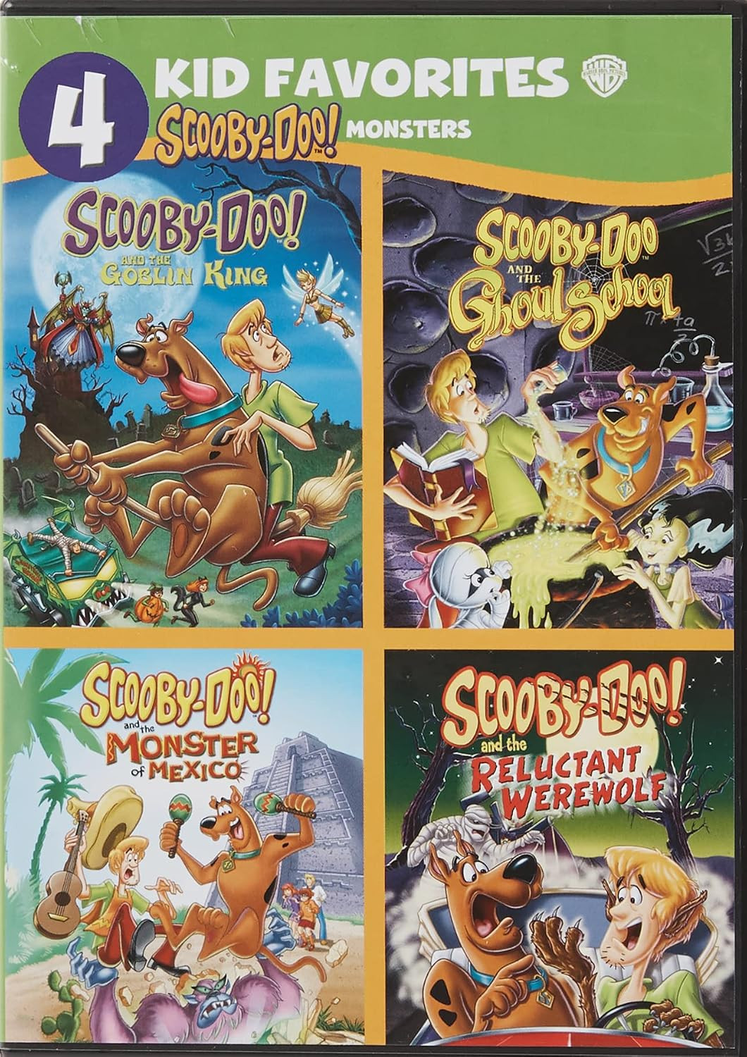 4 Kid Favorites: Scooby-Doo Monsters (DVD)