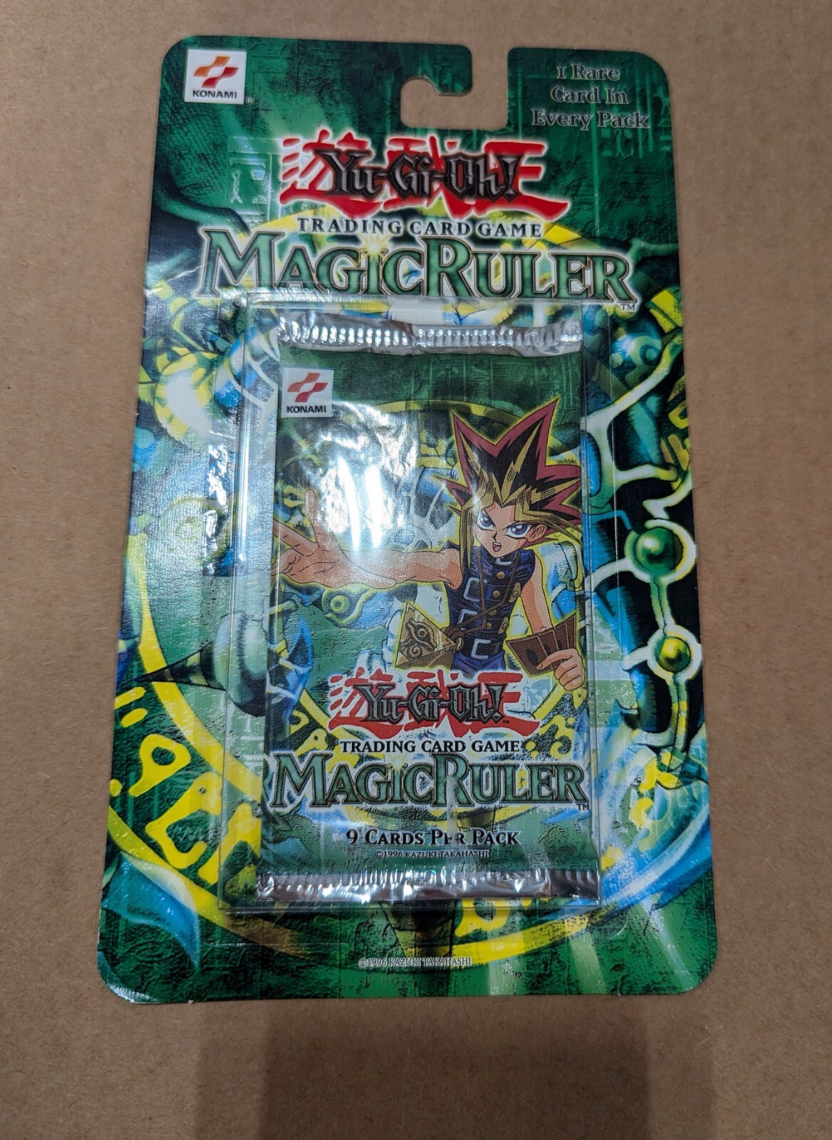 2002 Original Magic Ruler Blister Pack - Spell YuGiOh Yu-Gi-Oh Booster NEW