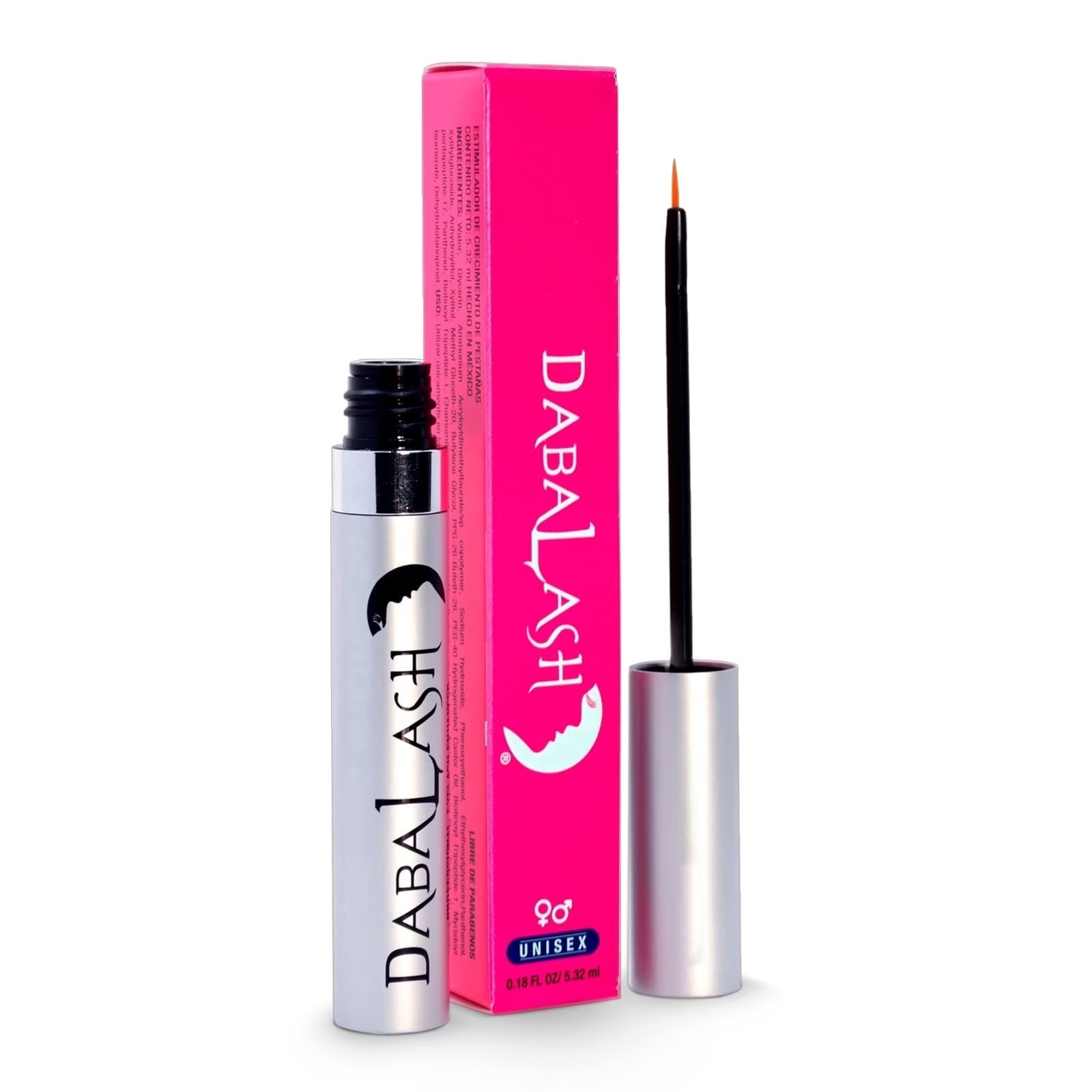 DABALASH Eyelash & Eyebrow Growth Serum with Castor Oil – 0.18 oz
