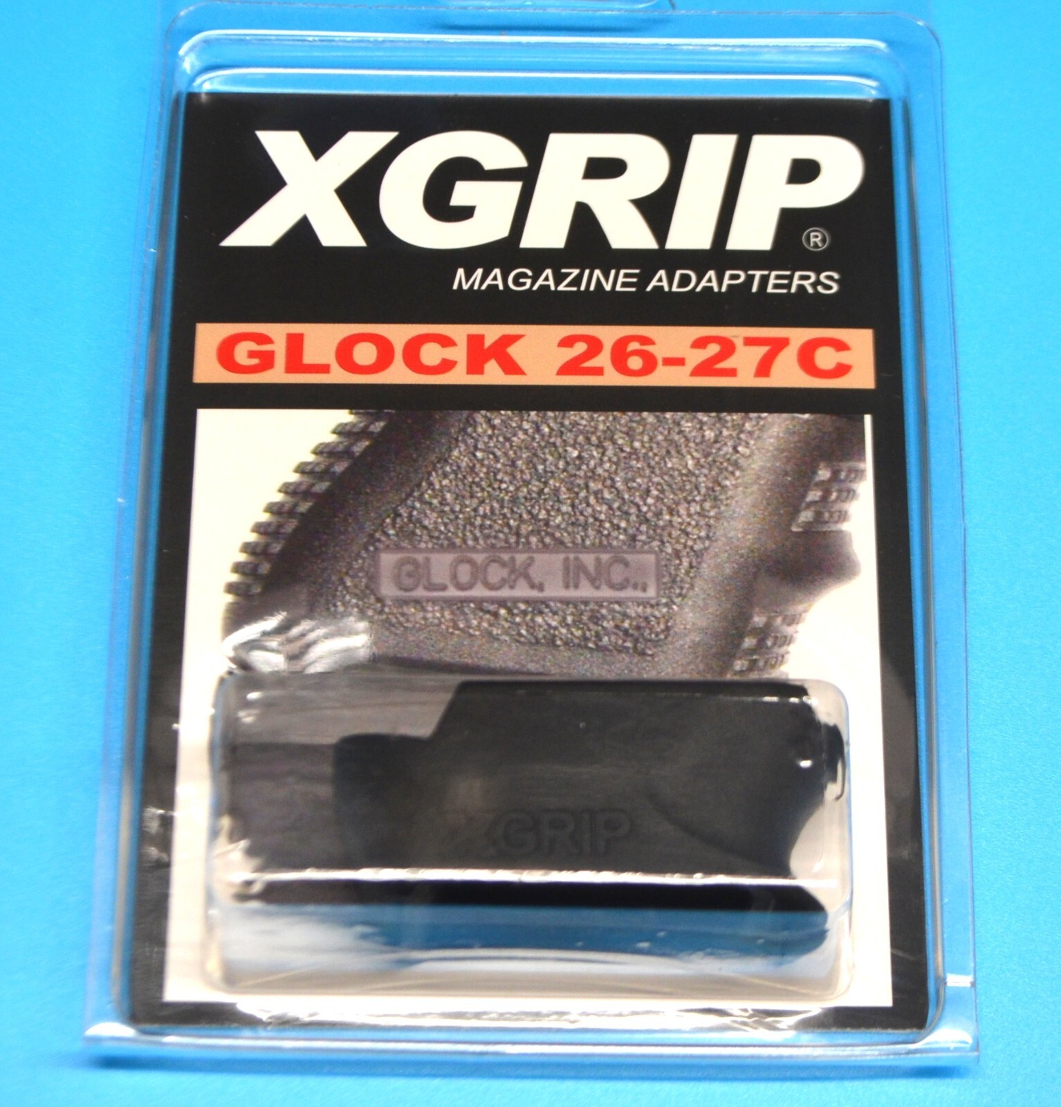 X-Grip for GLOCK 26-27 Fits G19-23 Magazines for use on G26 27 Pistols FAST SHIP X-Grip for GLOCK 26-27 Fits G19-23 Magazines for use on G26 27 Pistols FAST SHIP