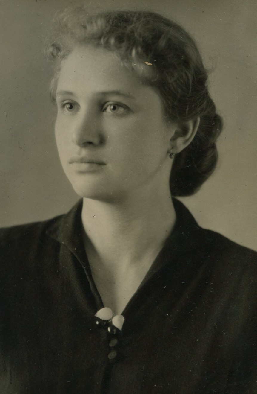 Beautiful girl portrait ussr vintage photo