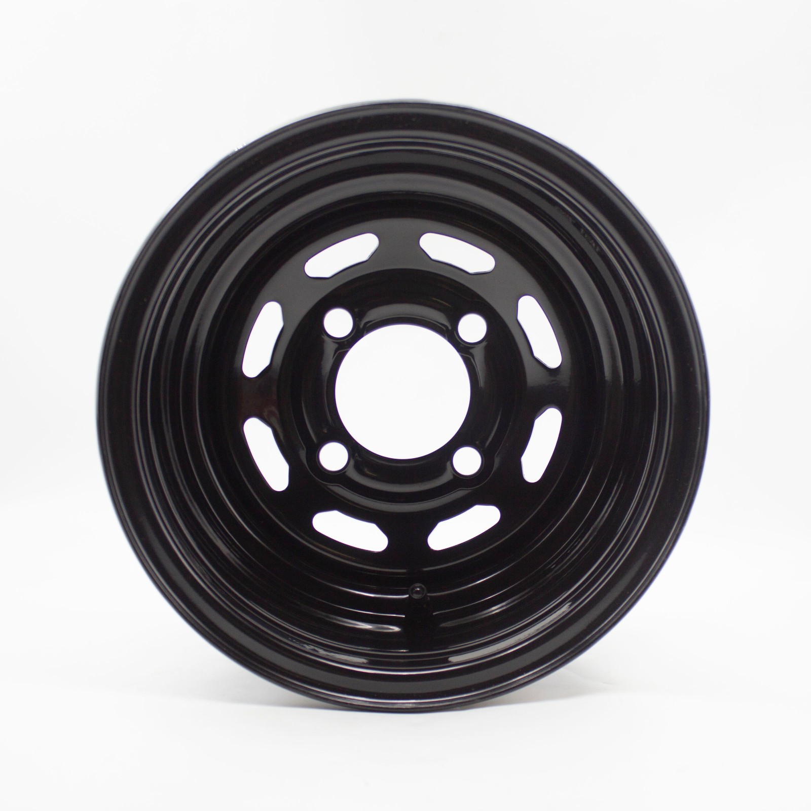 10x7 4/4 Rim Wheel Golf Cart Go Kart Riding Mower Garden 10 x 7 Steel Rim 4 lugs