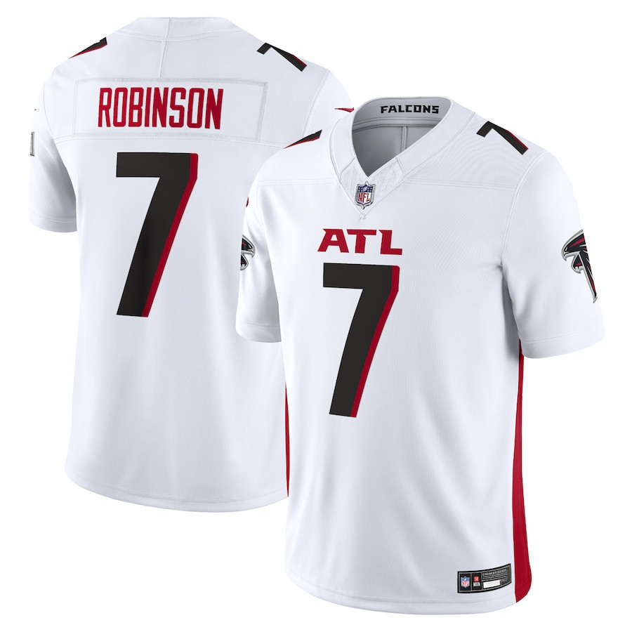 NWT Men\'s/Youth Falcons #7 Bijan Robinson Limited Jersey Fully Stitched S-3XL