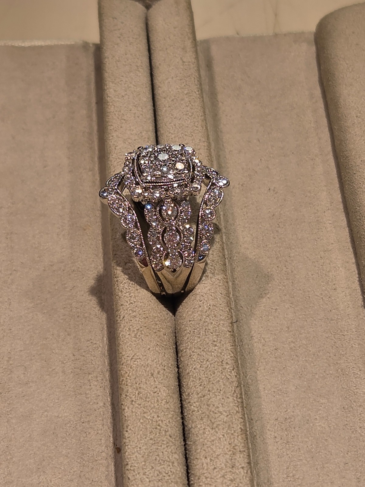 wedding rings for women gold 14k white gold 3 carat natural genuine diamonds wedding rings for women gold 14k white gold 3 carat natural genuine diamonds