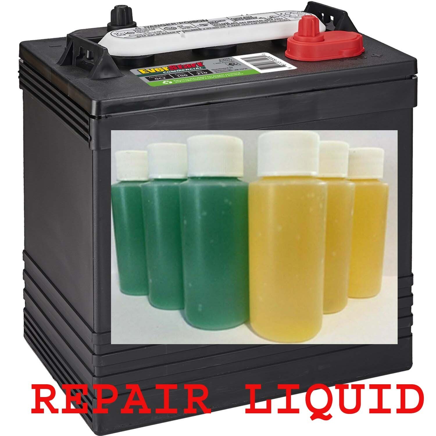 Fix Your Duralast Group GC2 6 Volt Golf Cart Battery  Deep Cycle Repair Liquid