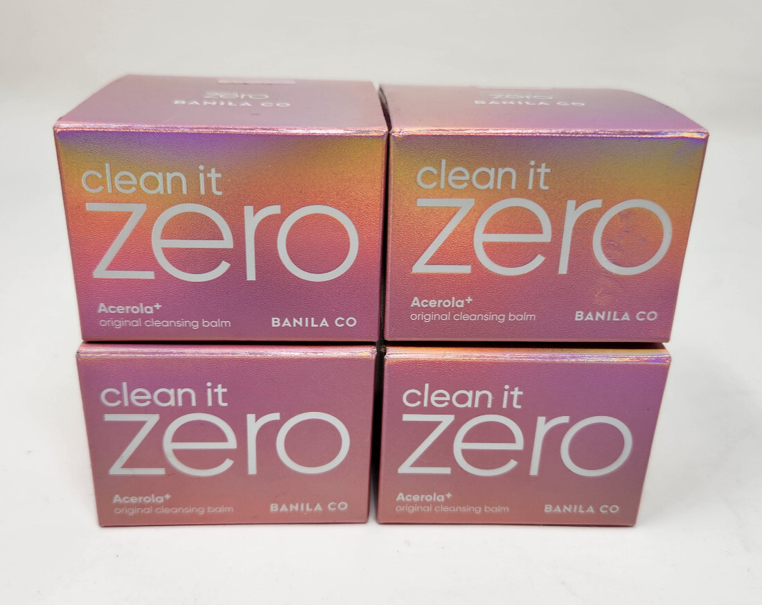 Clean It Zero 3 in 1 Cleansing Balm Original Banila Acerola 100ml Total Clean It Zero 3 in 1 Cleansing Balm Original Banila Acerola 100ml Total