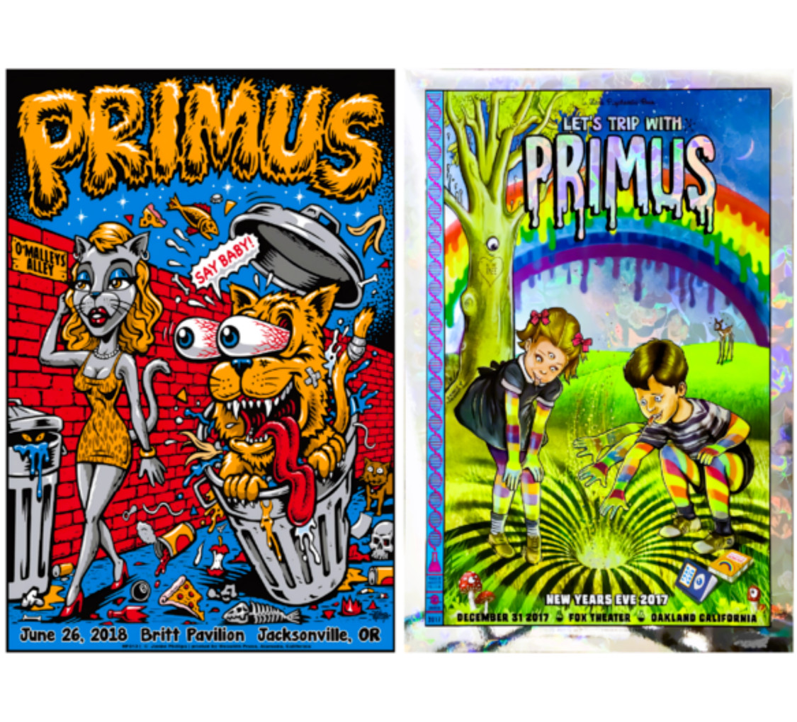 Set of 2 Posters Primus Unframed 11