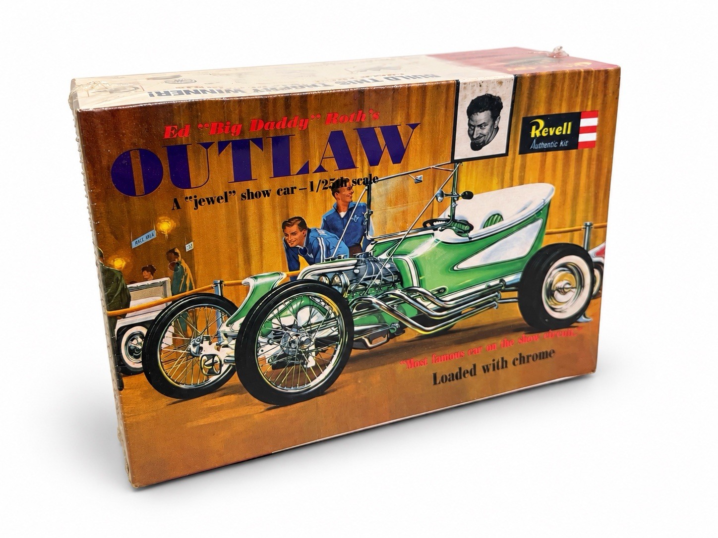 VTG Revell Ed “Big Daddy” Roth’s Outlaw1/25 Model Authentic Kit 60s Original NIB VTG Revell Ed “Big Daddy” Roth’s Outlaw1/25 Model Authentic Kit 60s Original NIB